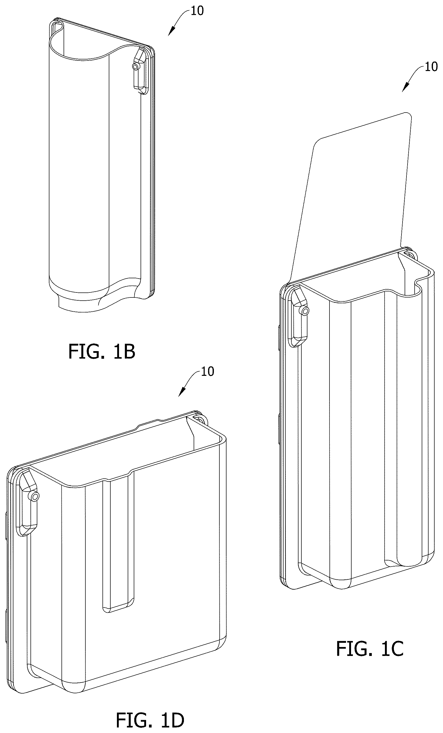 Patent US12410997 Figure 2 – Ammunition magazine pouch and methods of assembling same