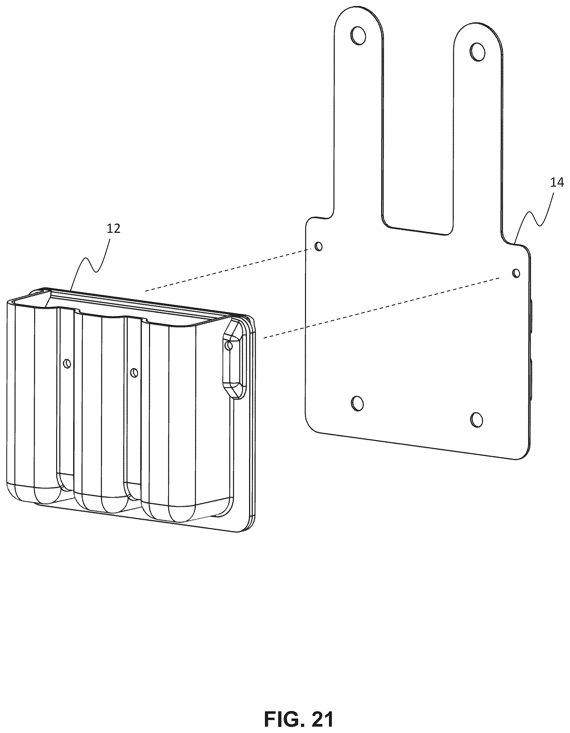 Patent US12410997 Figure 15 – Ammunition magazine pouch and methods of assembling same