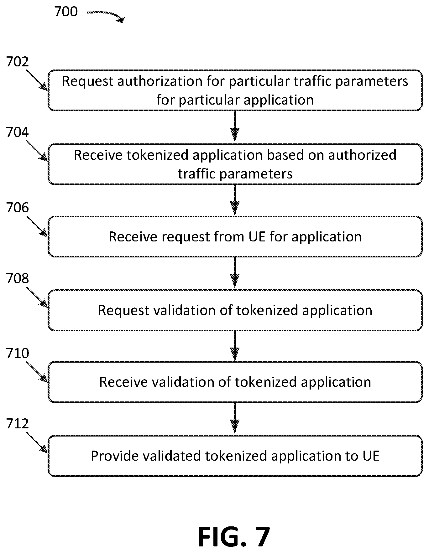 Patent US12414005 Figure 6 – Systems and methods for selectable application-specific quality of service parameters in a wireless network
