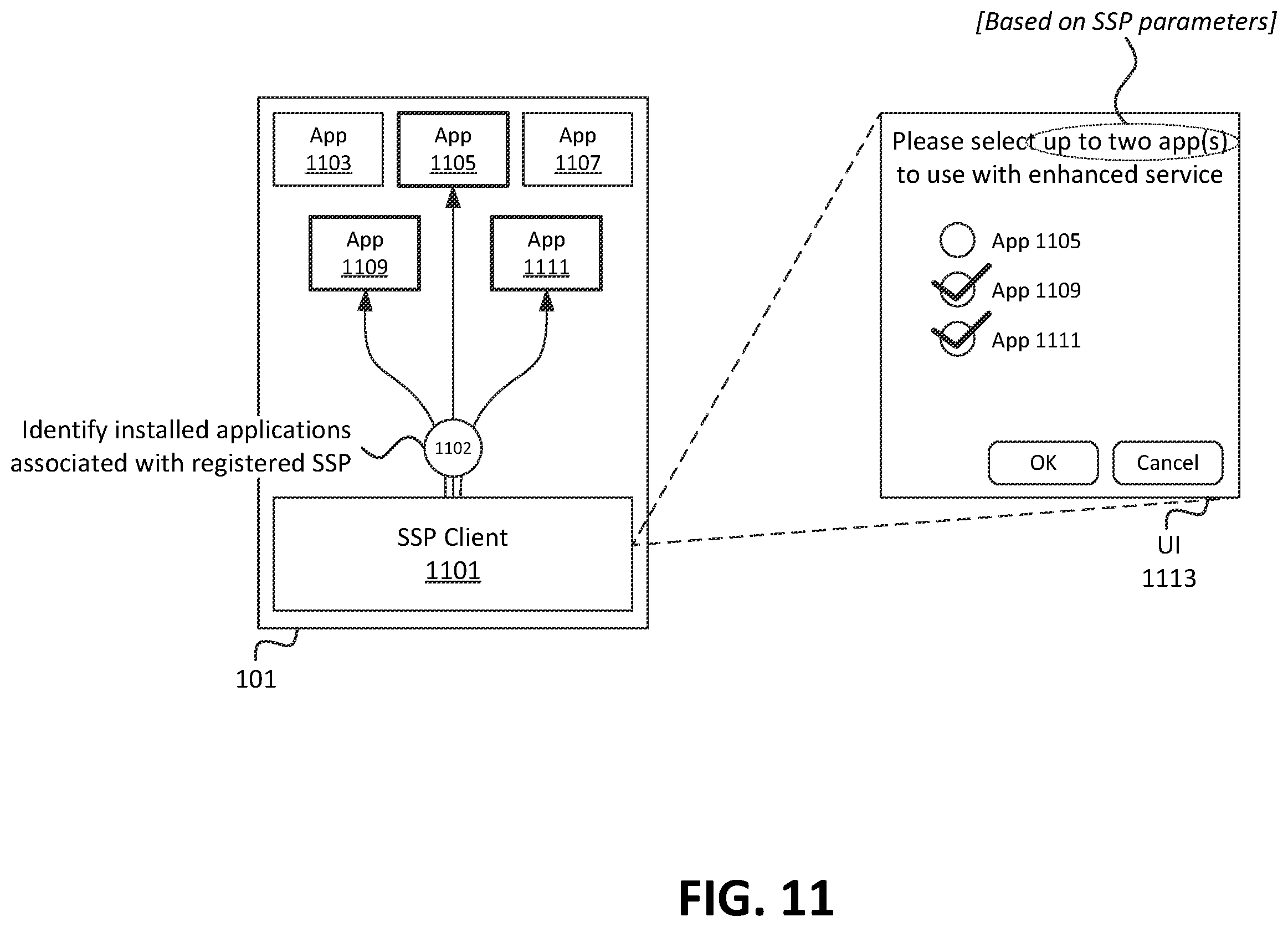 Patent US12414005 Figure 10 – Systems and methods for selectable application-specific quality of service parameters in a wireless network