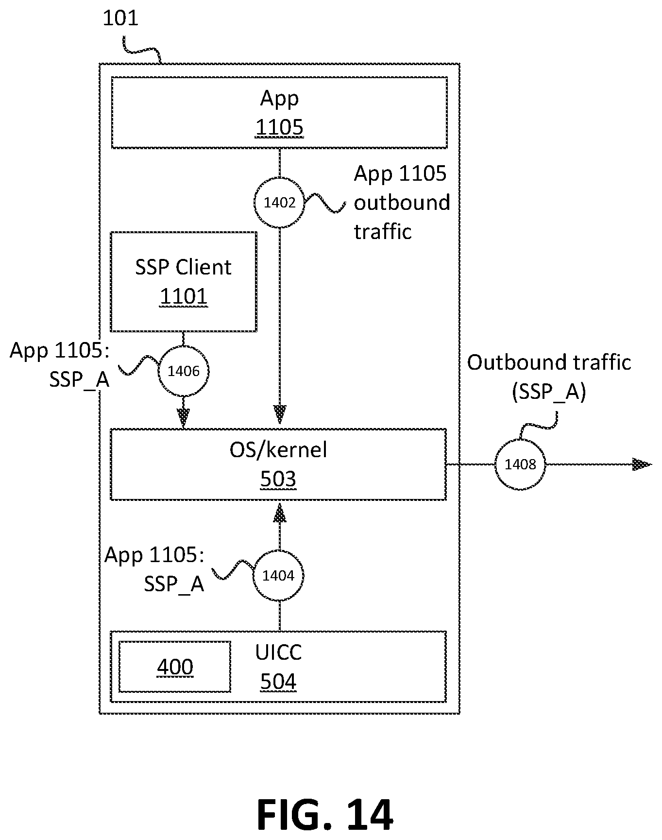 Patent US12414005 Figure 13 – Systems and methods for selectable application-specific quality of service parameters in a wireless network