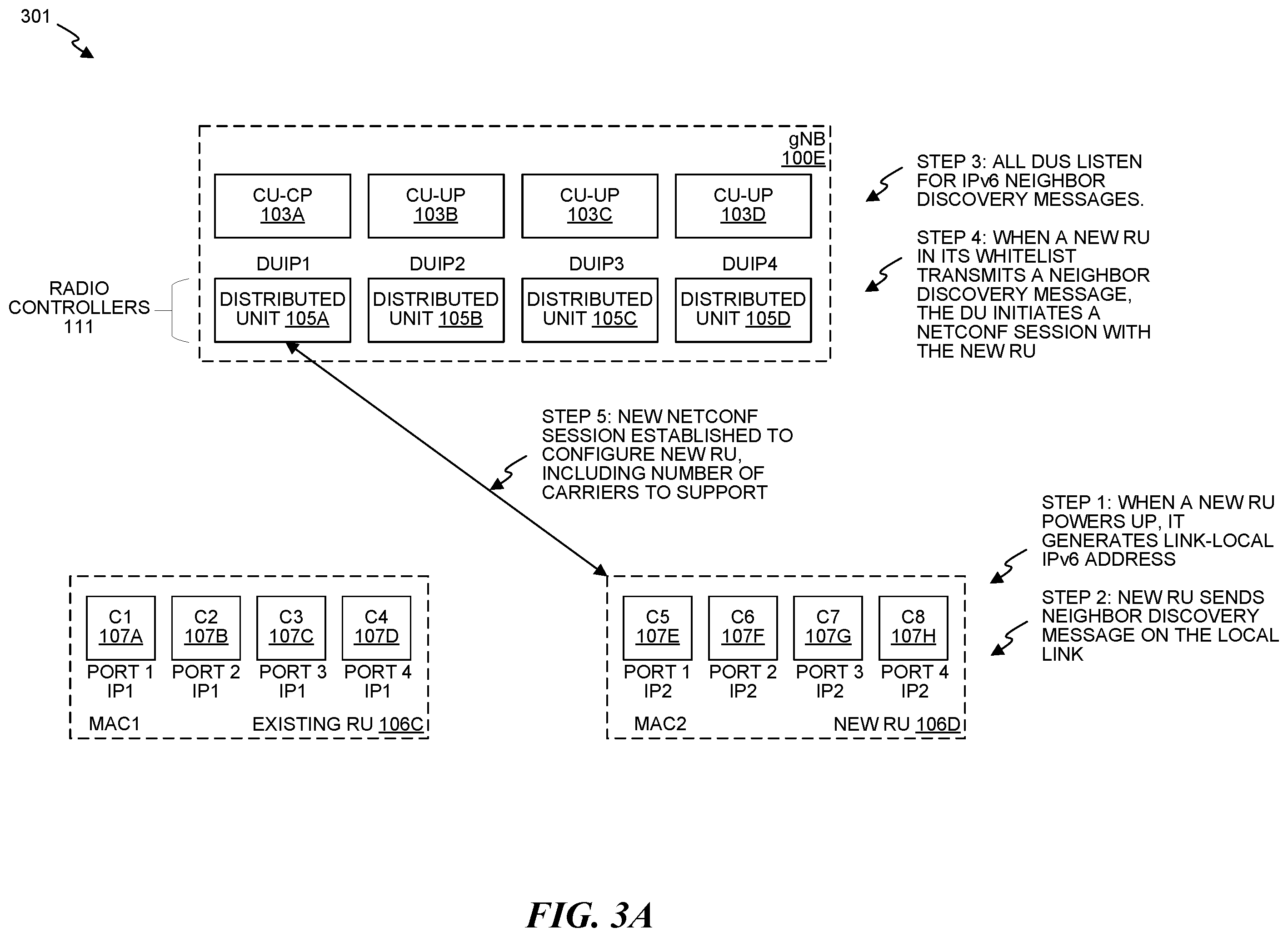 Patent US12414009 Figure 5 – Discovering a radio controller in a cloud radio access network