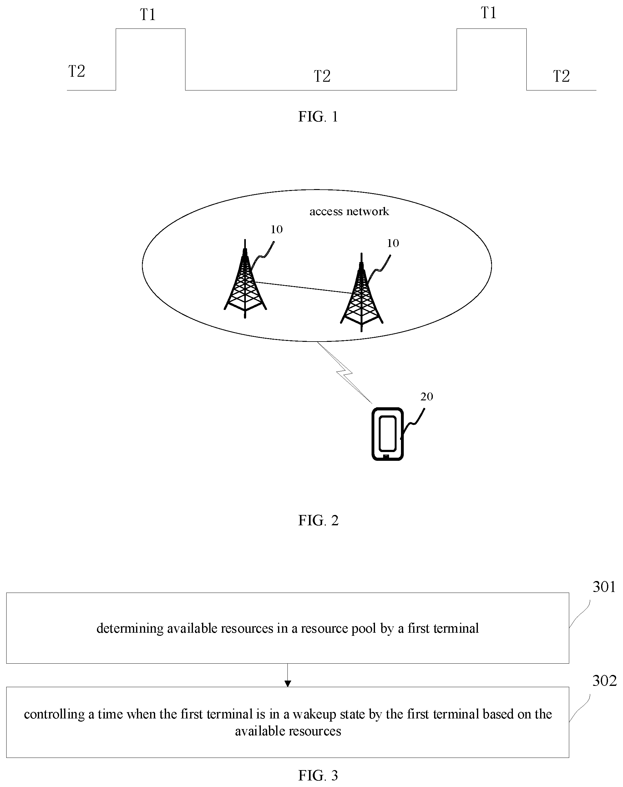 Patent US12414045 — Method and device for wakeup time control — Figure 1