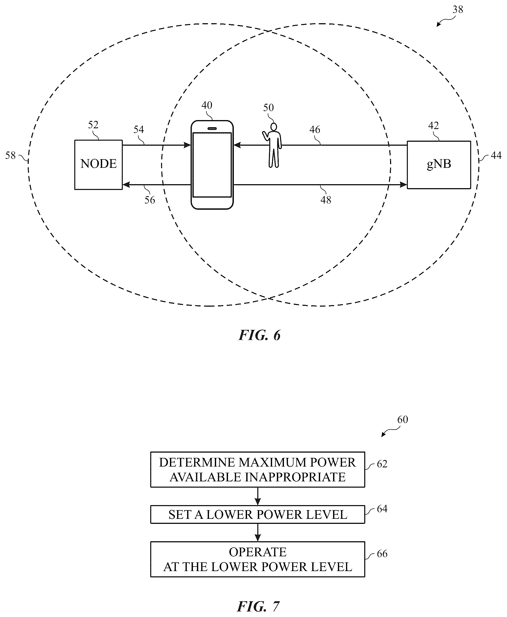 Patent US12414047 Figure 4 – Dynamic power reduction requests for wireless communications