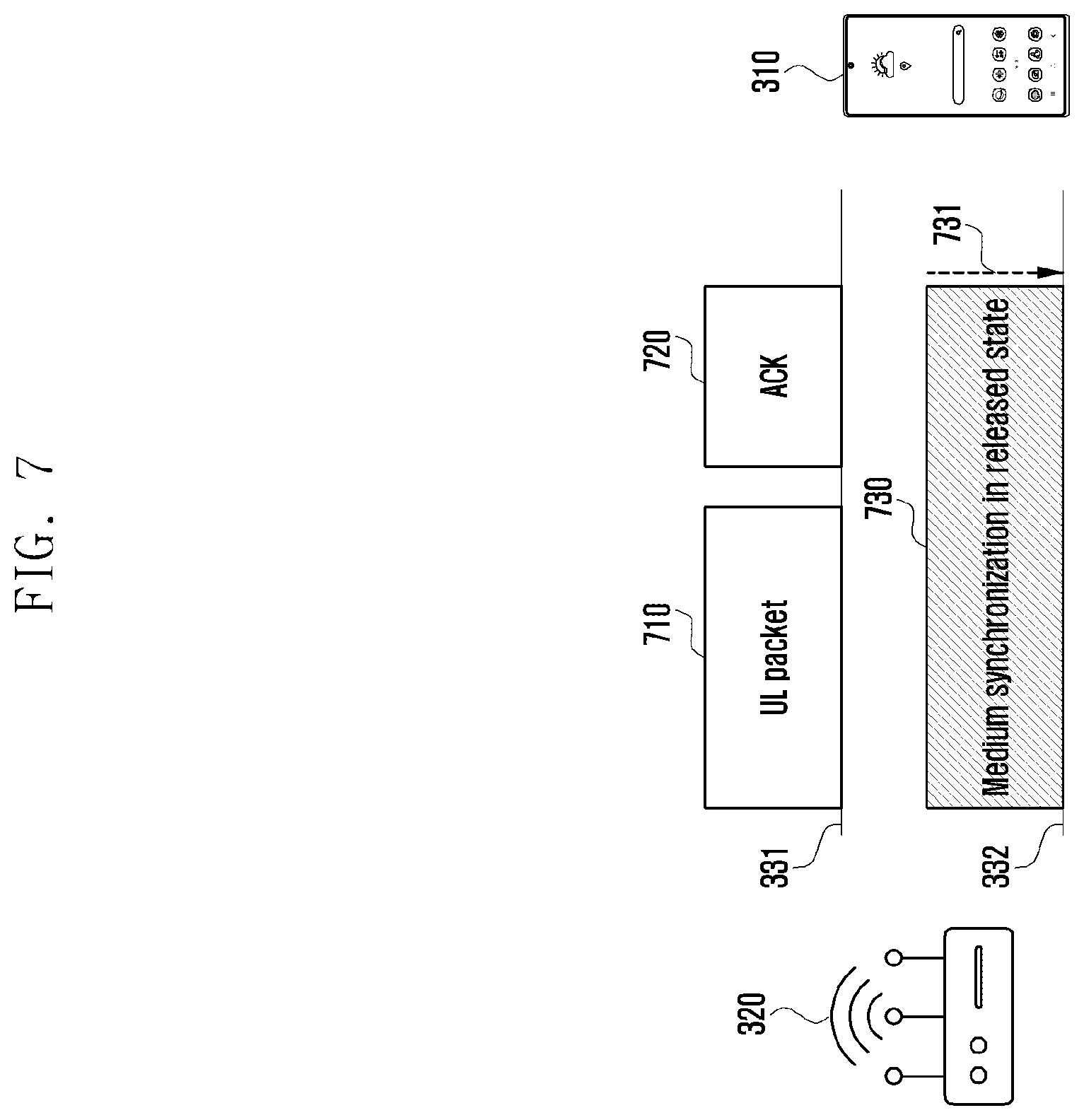 Patent US12414066 Figure 9 – Electronic device for performing medium synchronization of a link and method for the same