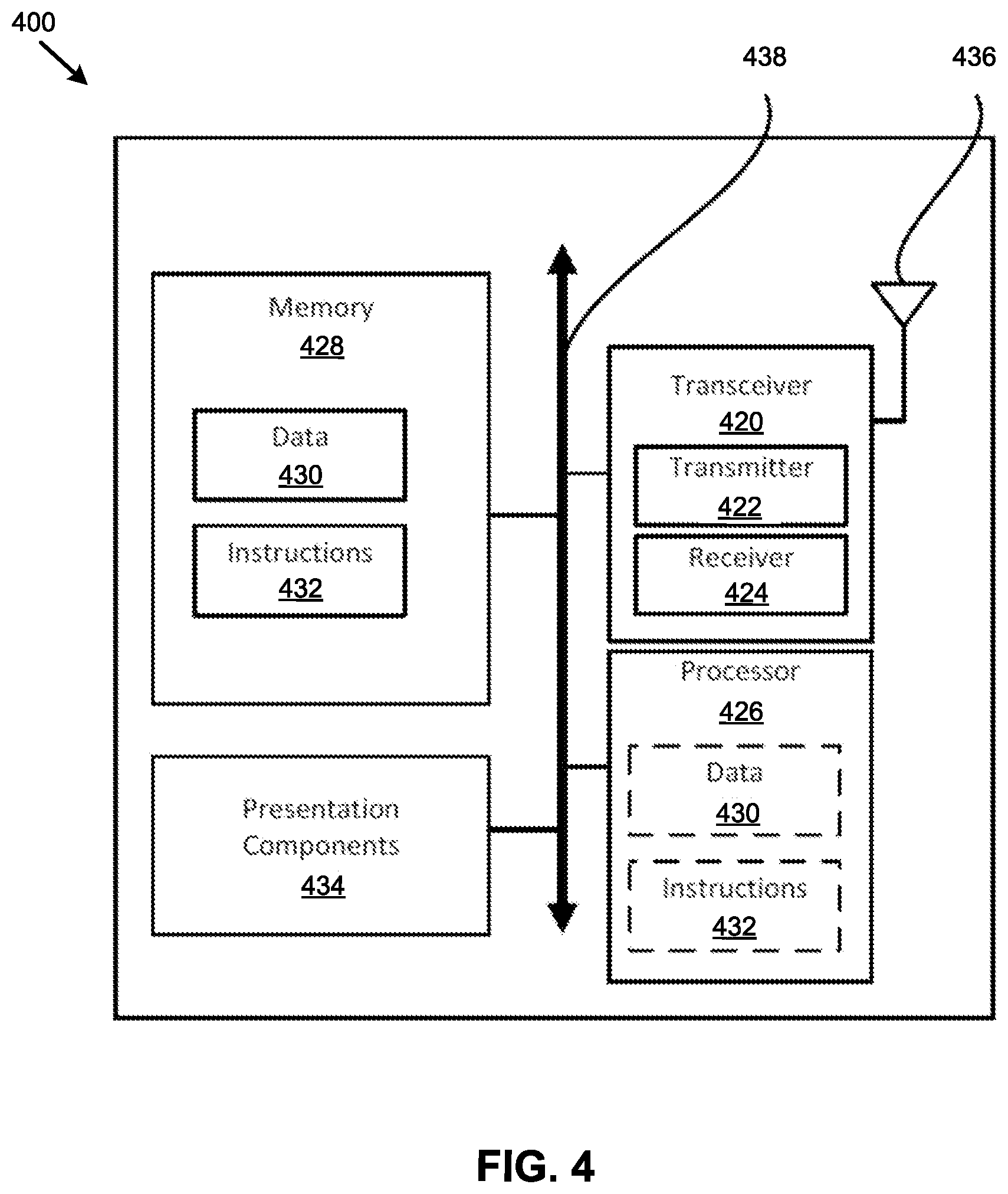 Patent US12414075 Figure 4 – Monitoring paging messages and small data transmission