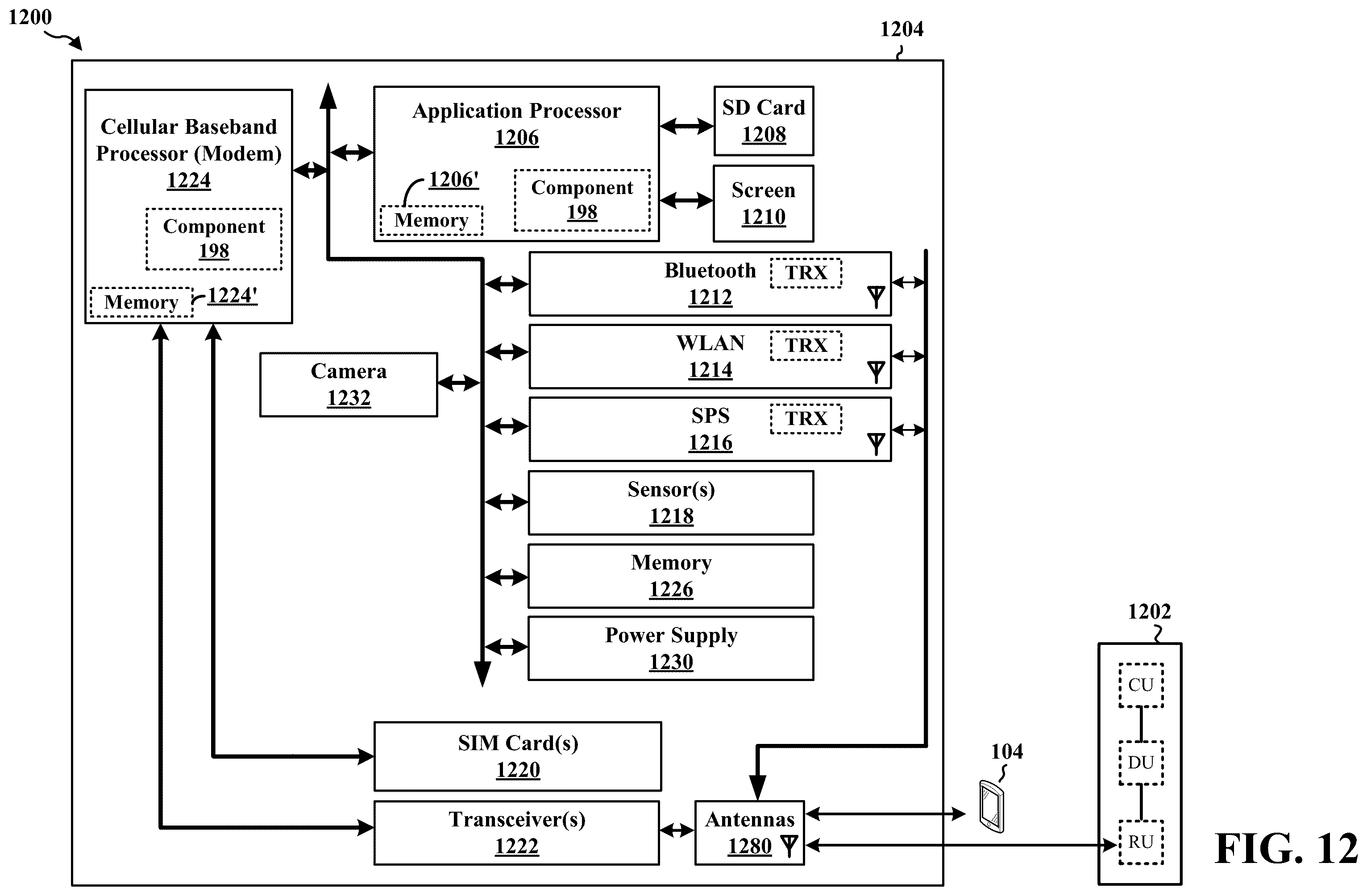 Patent US12414106 Figure 12 – Sidelink PSCCH timing estimation