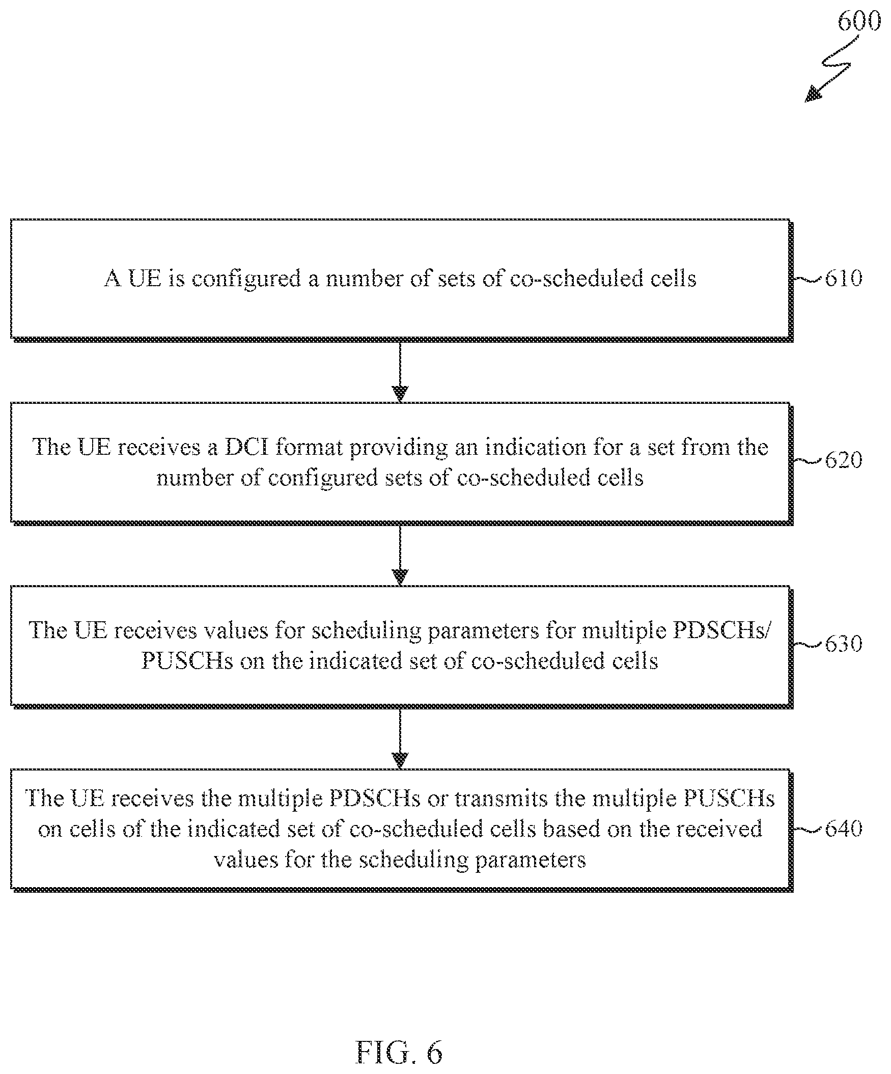Patent US12414113 Figure 5 – Downlink control information for multi-cell scheduling