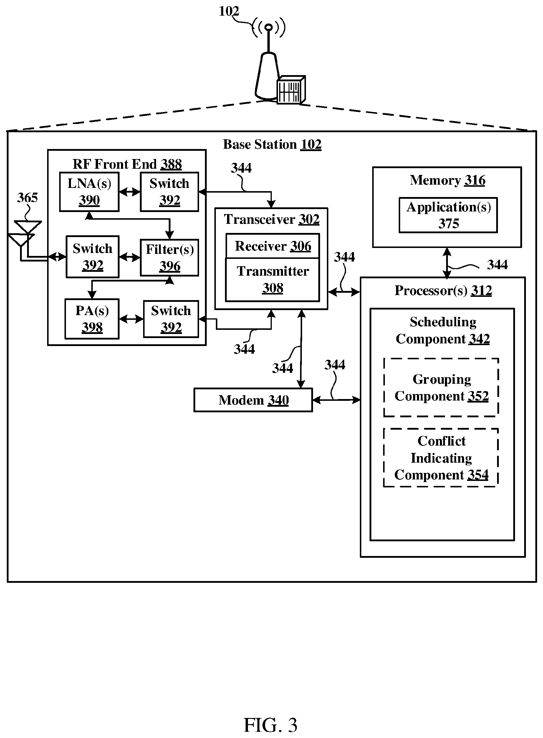 Patent US12414158 Figure 3 – Techniques for improving efficiency in sidelink wireless communications