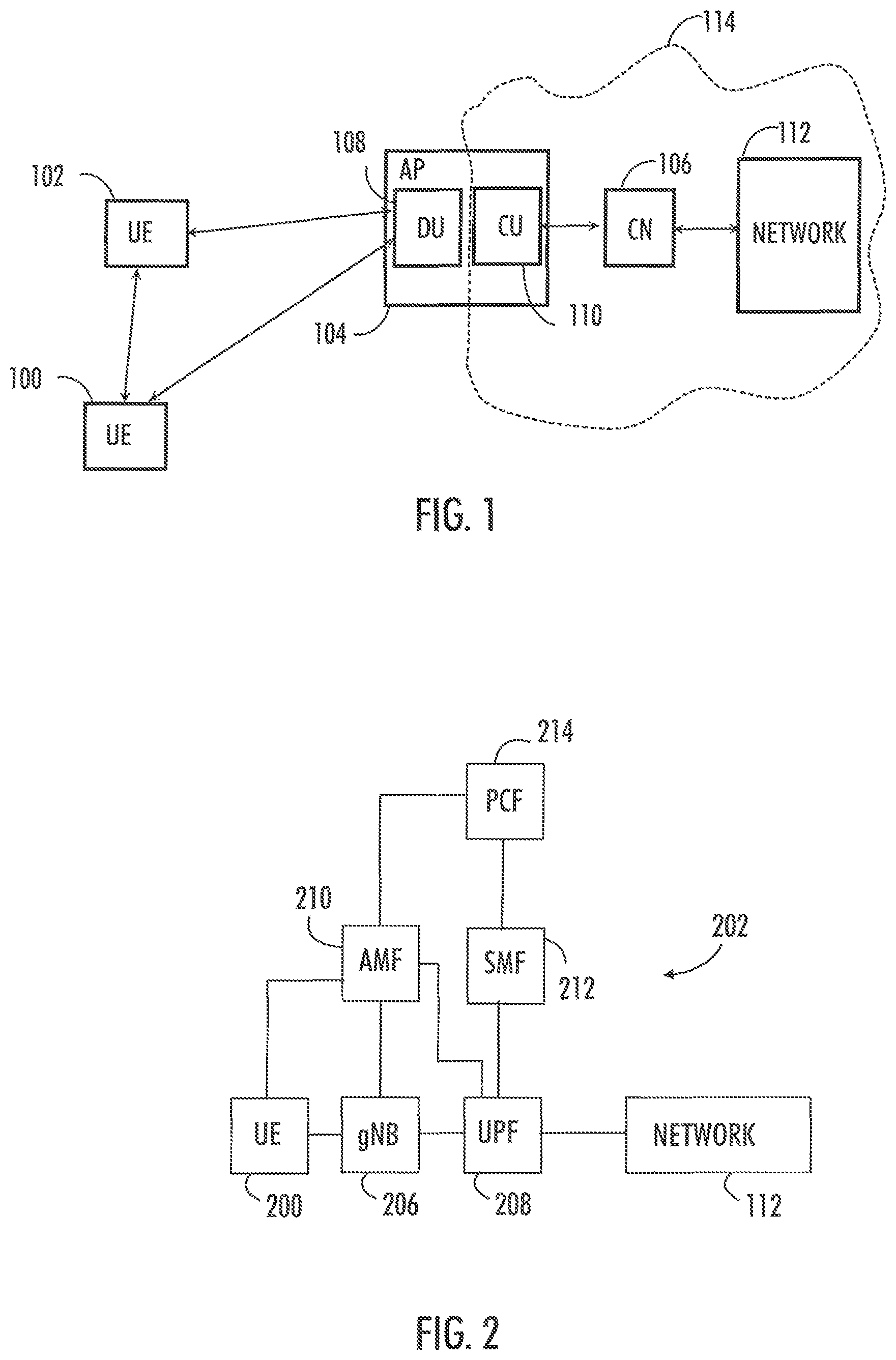 Patent US12414169 Figure 1 – Communication of user terminal having multiple subscription identities