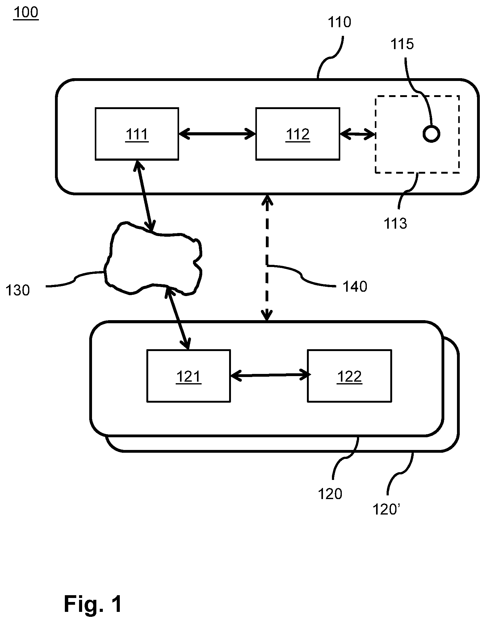 Patent US12414174 Figure 1 – Wireless communication system