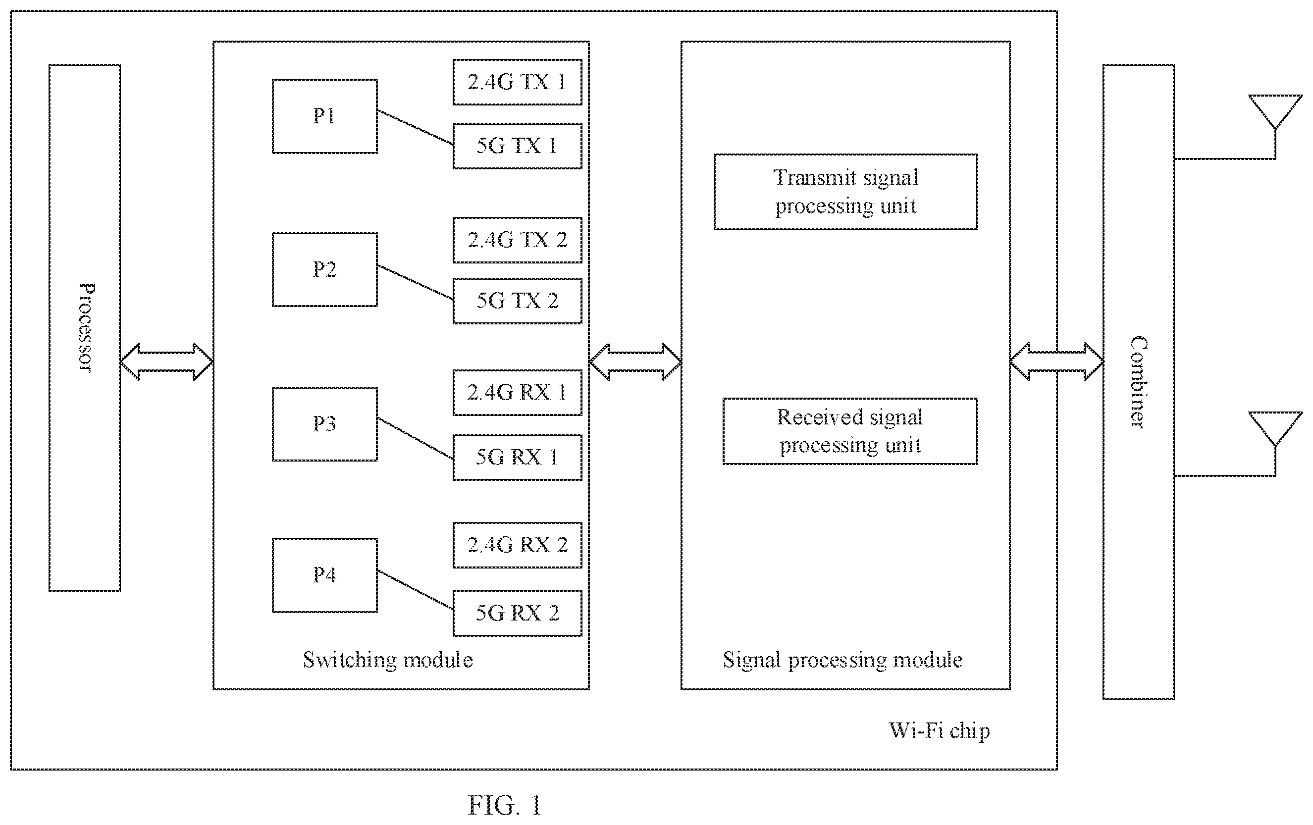 Patent US12414186 Figure 1 – Wireless data transmission method and related device thereof