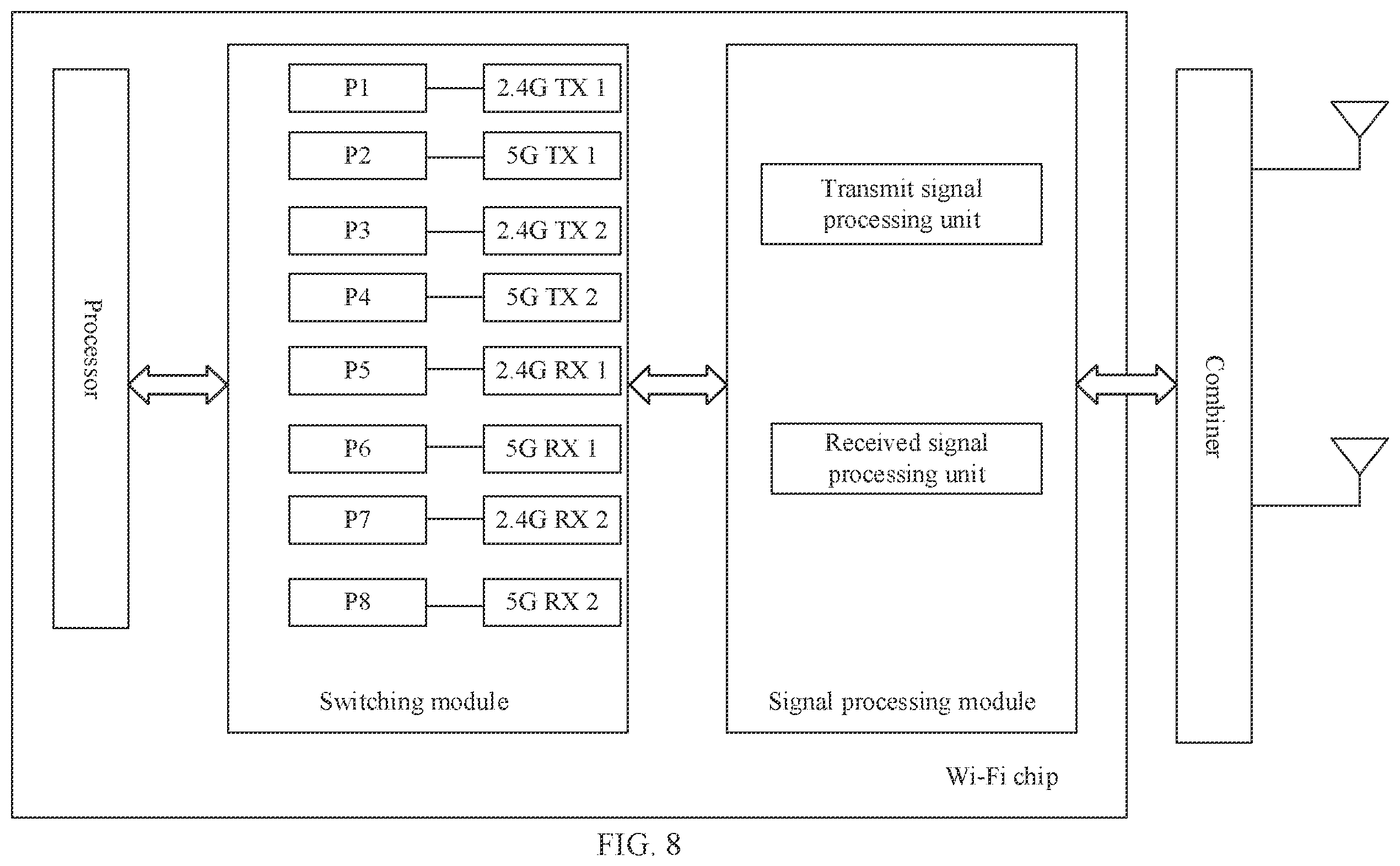 Patent US12414186 Figure 8 – Wireless data transmission method and related device thereof