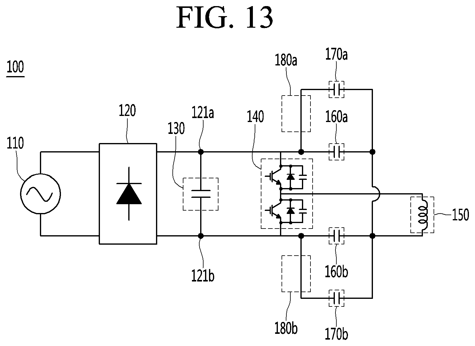 Patent US12414205 Figure 10 – Induction heat cooking apparatus to implement WPT and PFC power converter
