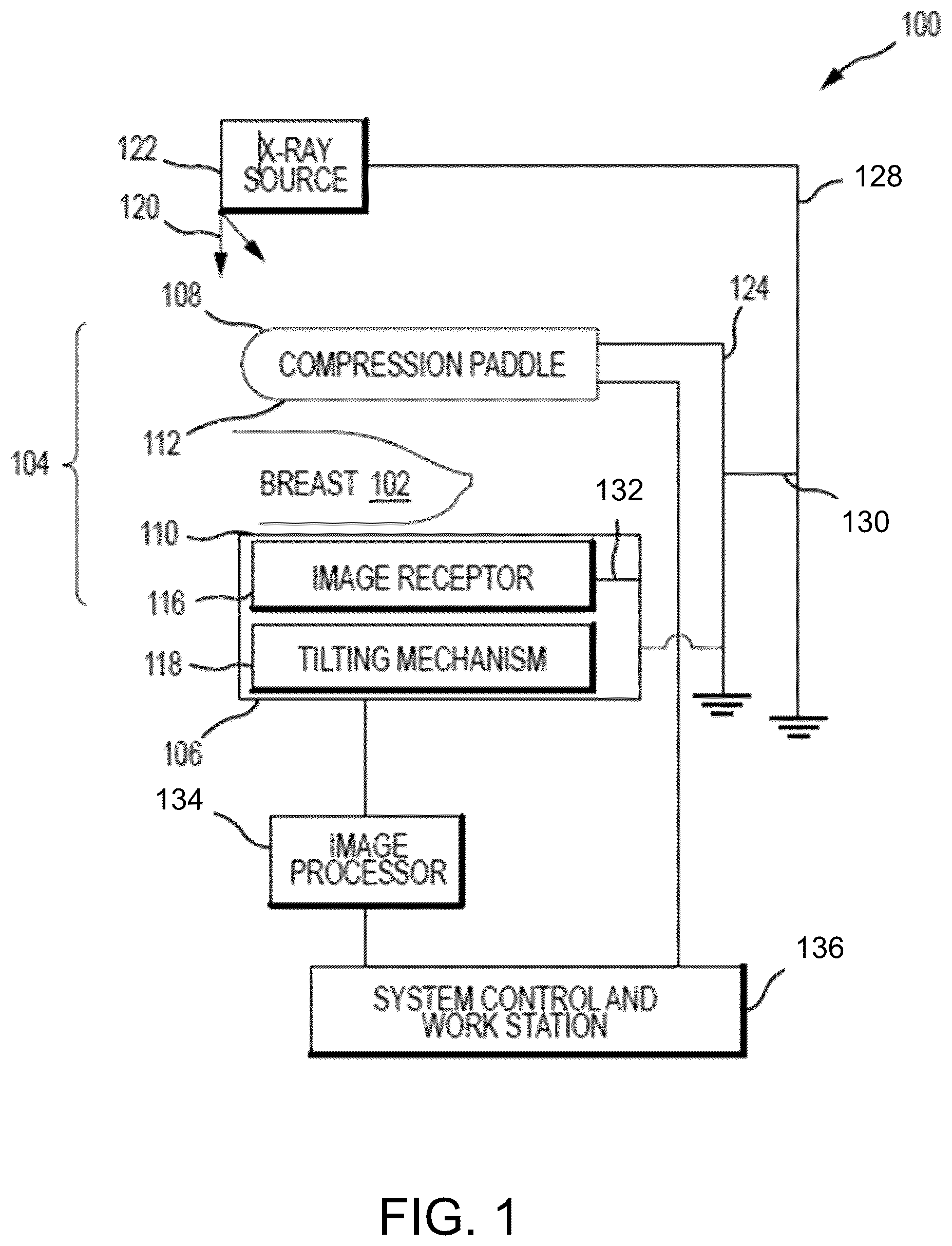 Patent US12414217 Figure 1 – Systems and methods for adaptively controlling filament current in an X-ray tube