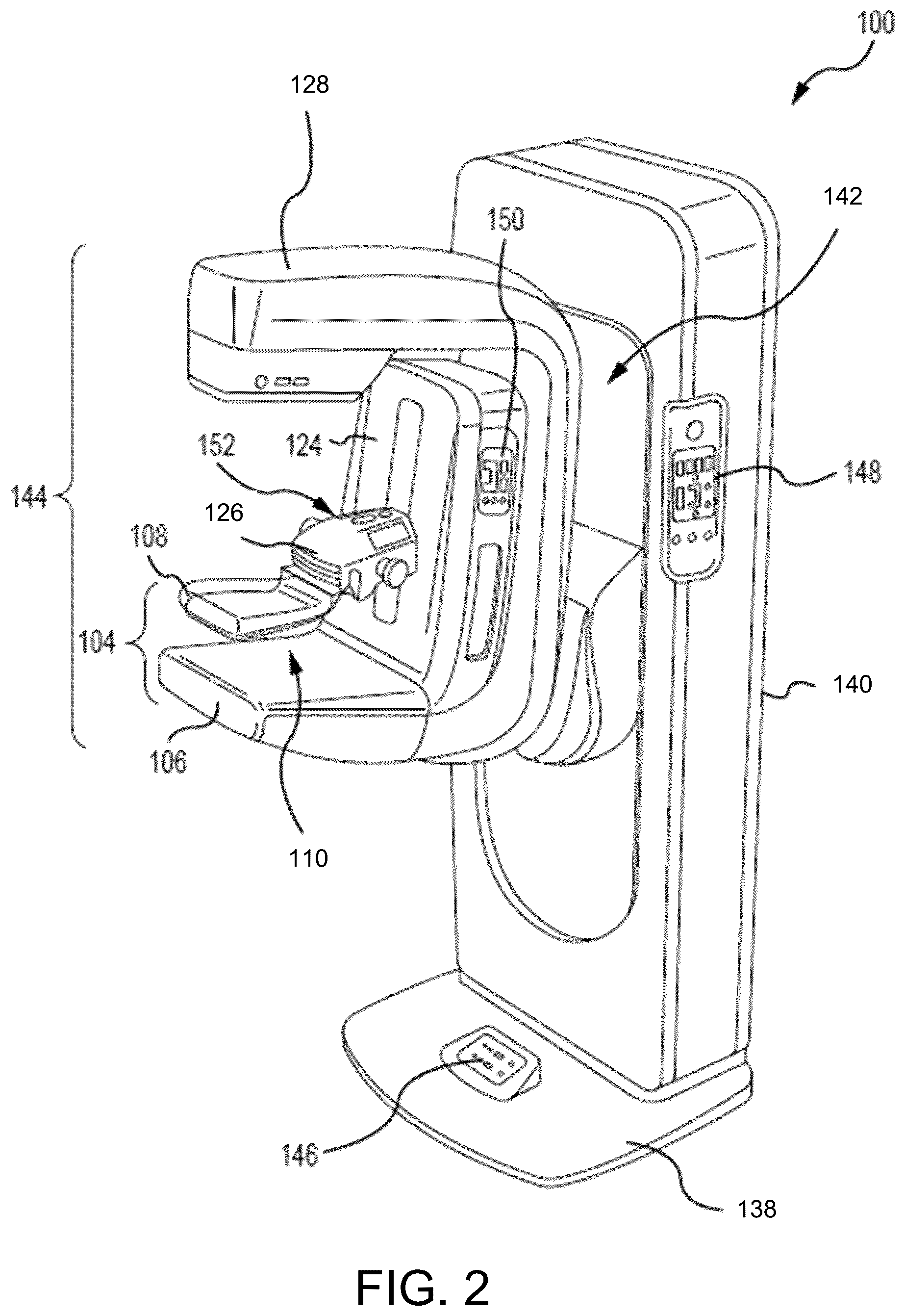Patent US12414217 Figure 2 – Systems and methods for adaptively controlling filament current in an X-ray tube