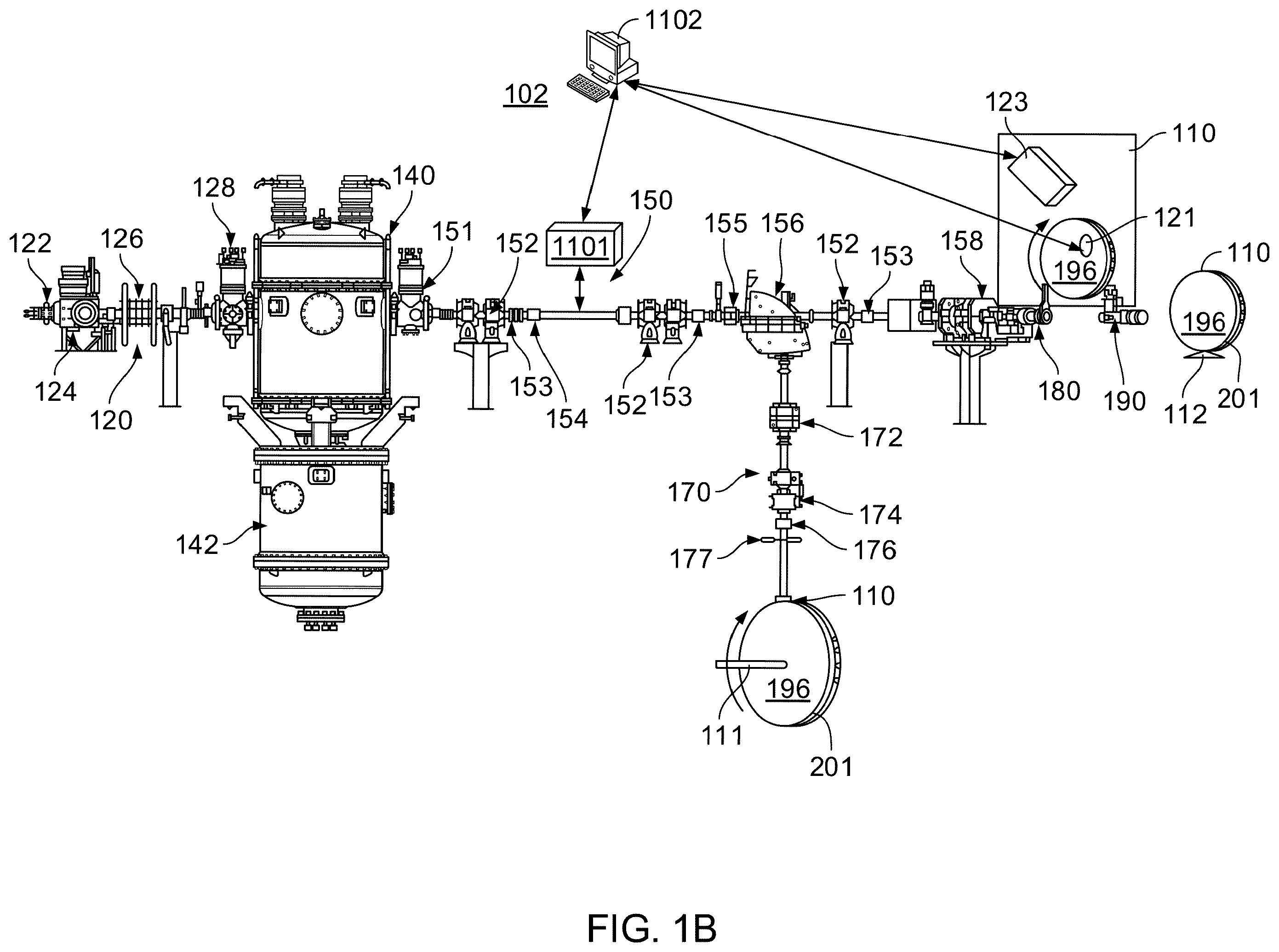 Patent US12414219 Figure 2 – Ion beam paths on target surfaces for neutron beam generation
