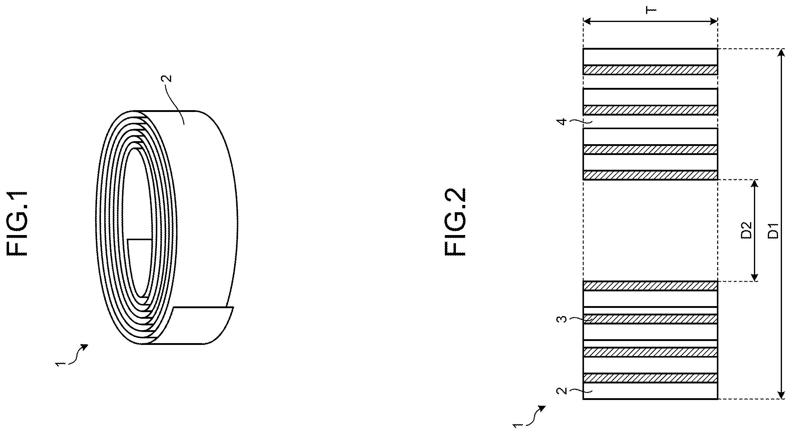 Patent US12414220 — High-frequency acceleration cavity core and high-frequency acceleration cavity in which same is used — Figure 1