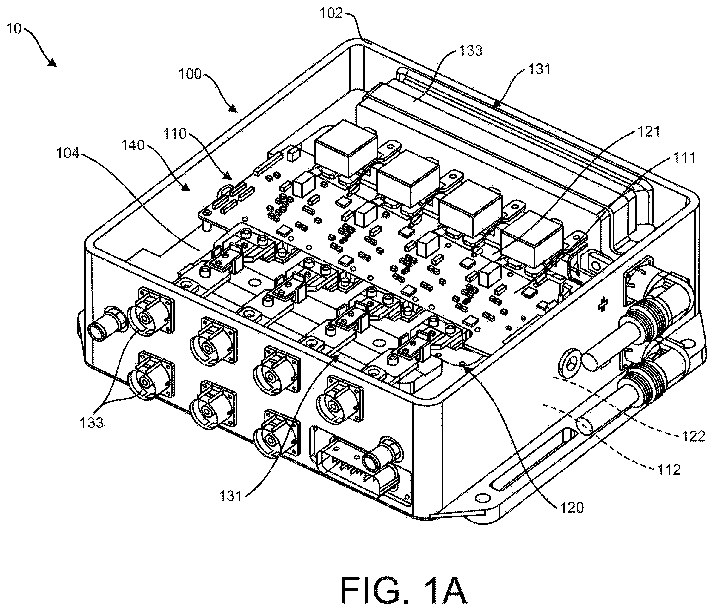 Patent US12414223 Figure 1 – Enclosure assemblies, and related devices and methods