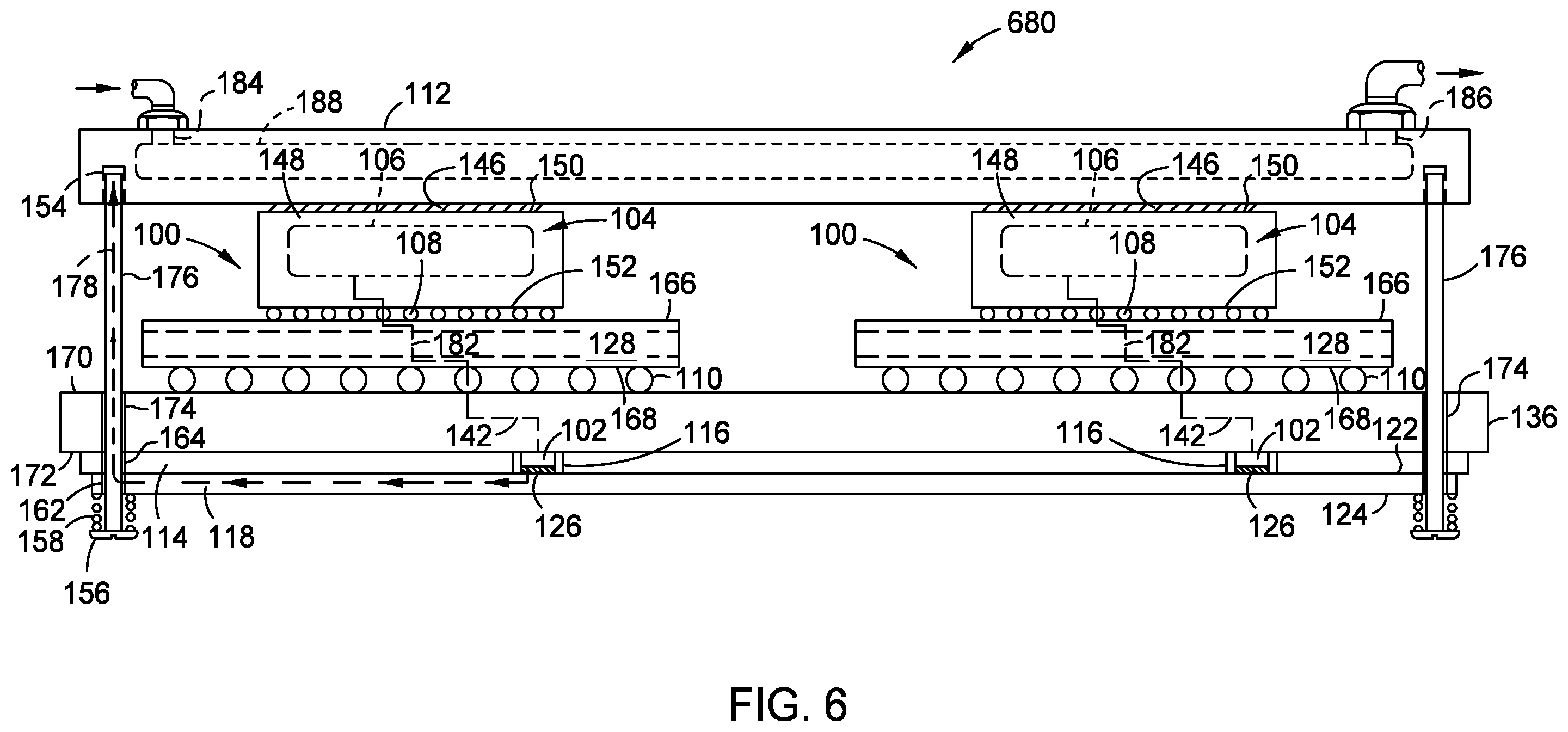 Patent US12414226 Figure 6 – Electronic device with below PCB thermal management
