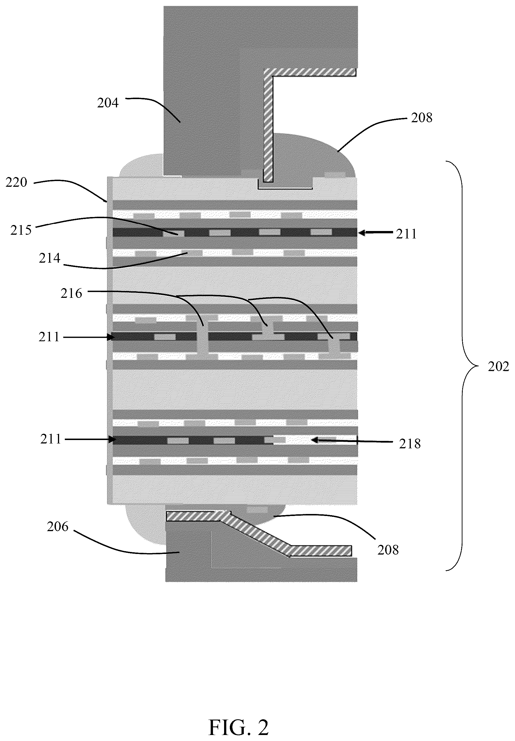 Patent US12414229 Figure 2 – Tearing security feature of printed circuit substrates
