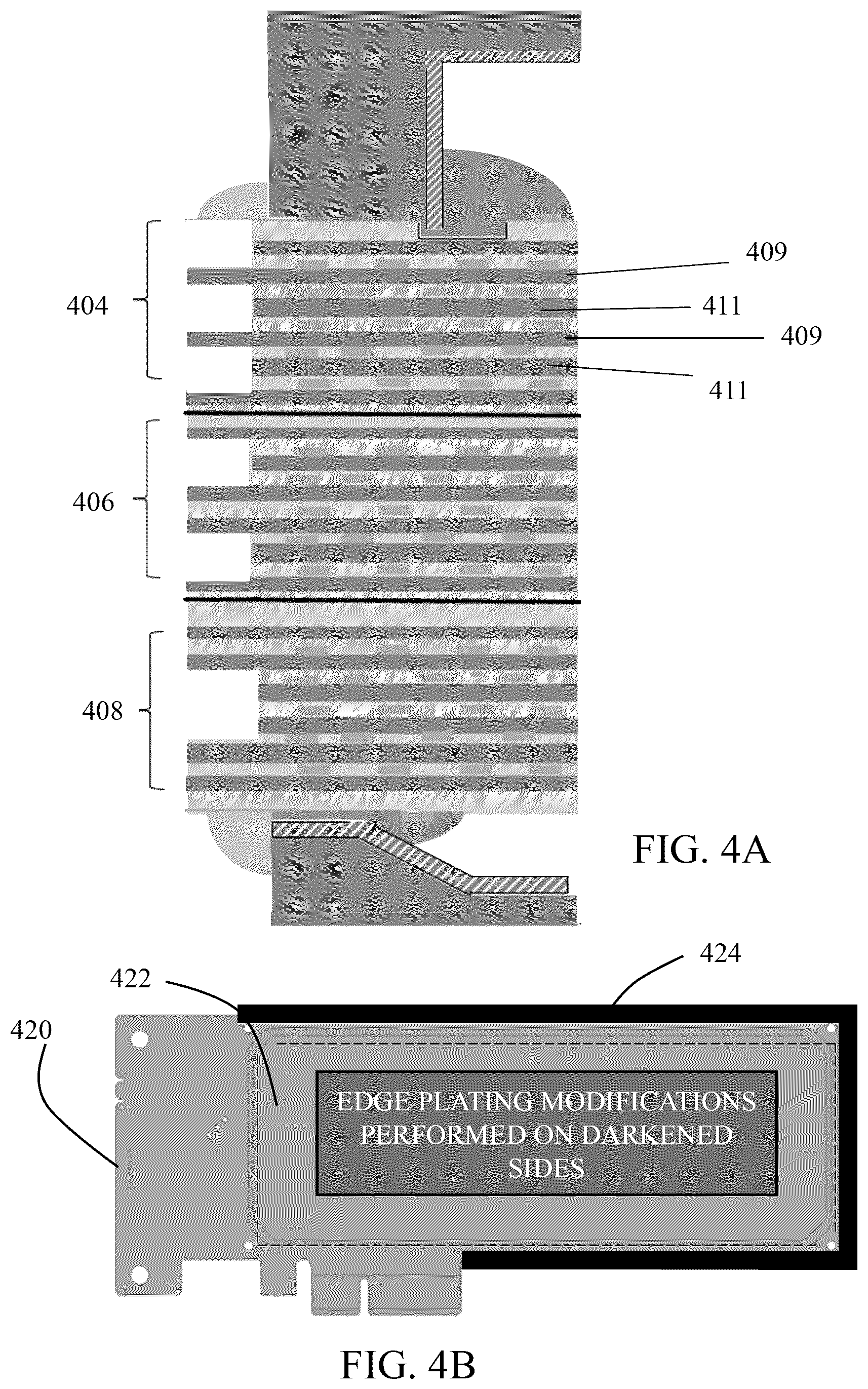 Patent US12414229 Figure 4 – Tearing security feature of printed circuit substrates