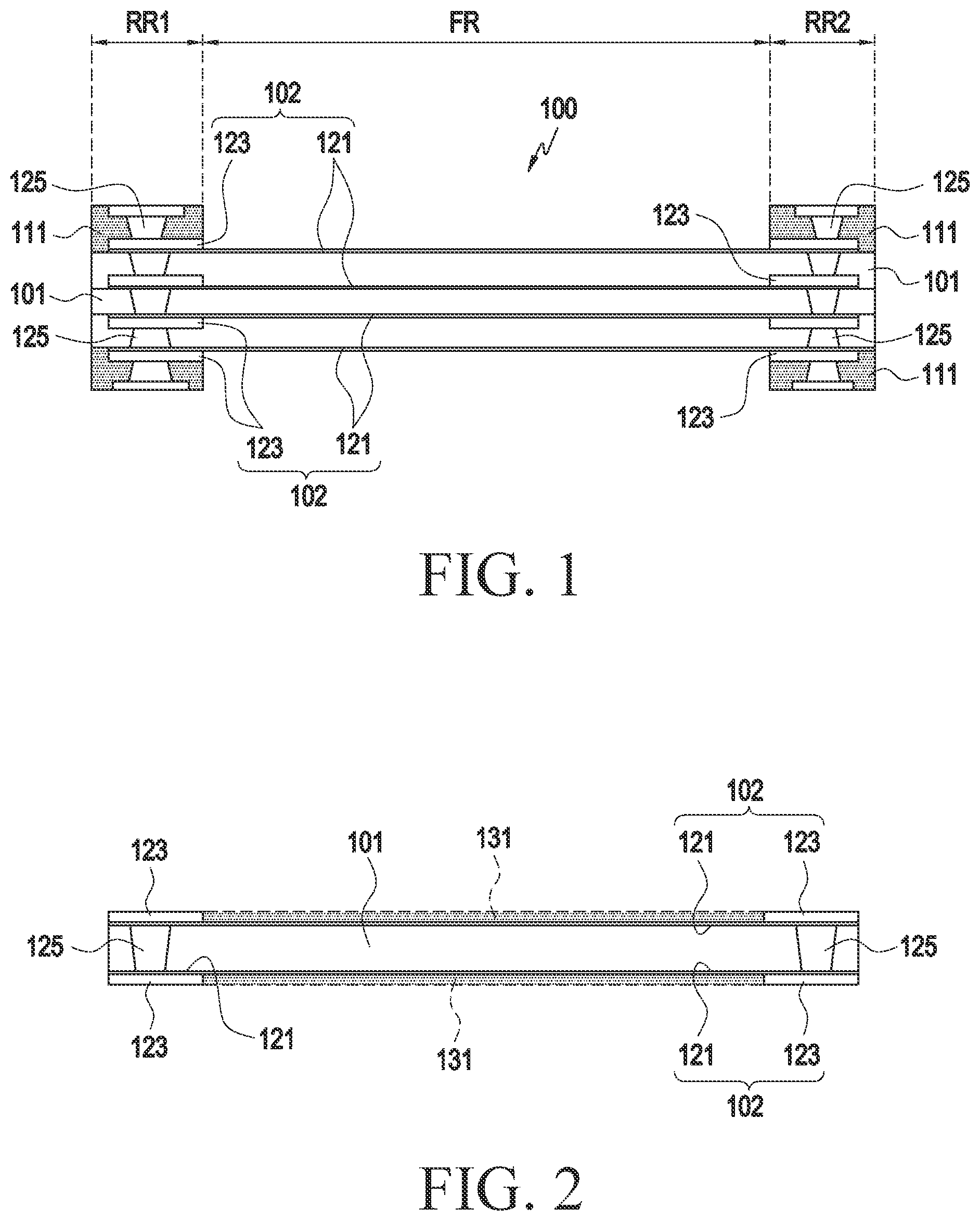 Patent US12414230 Figure 1 – Printed circuit board, fabrication method of the same and electronic device including the same