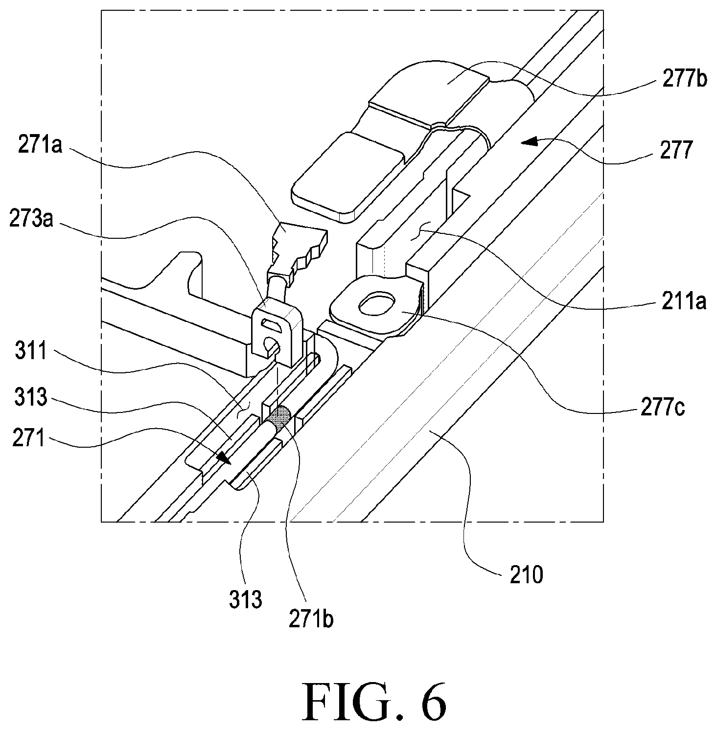 Patent US12414234 Figure 6 – Electronic device including conductive fixing member