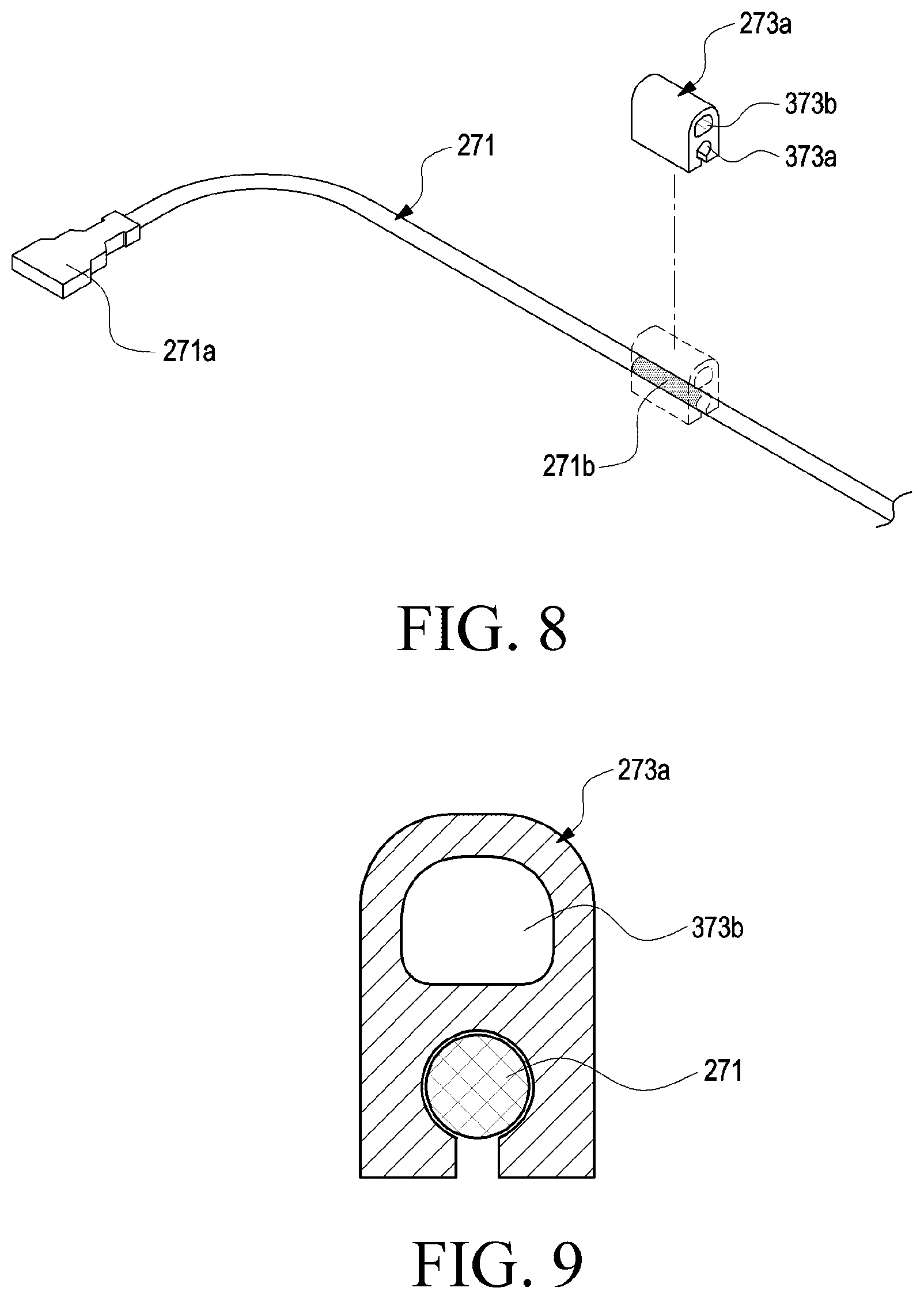 Patent US12414234 Figure 8 – Electronic device including conductive fixing member