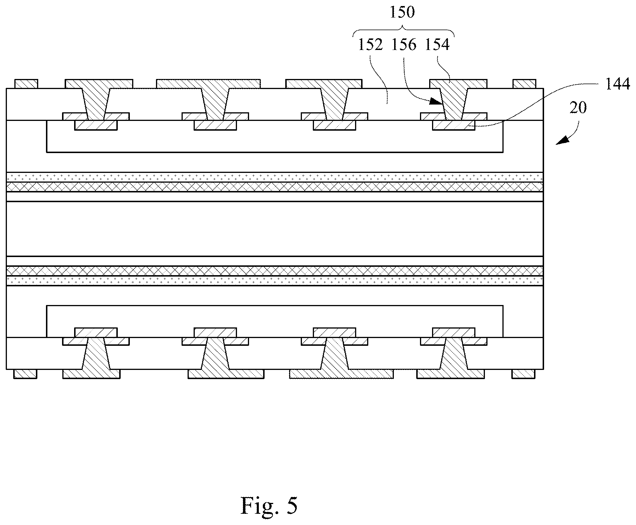 Patent US12414243 Figure 4 – Manufacturing method of package structure