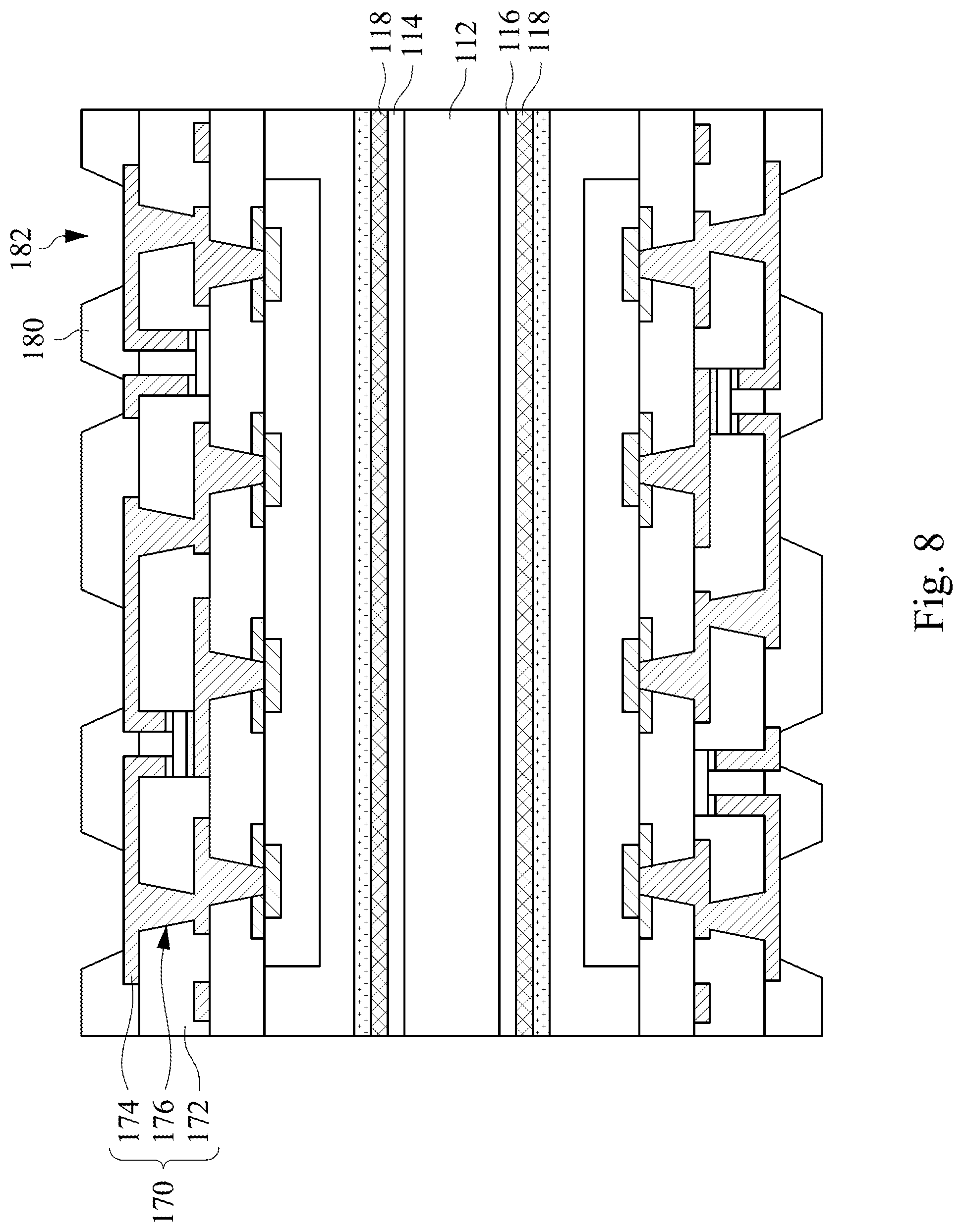 Patent US12414243 Figure 7 – Manufacturing method of package structure