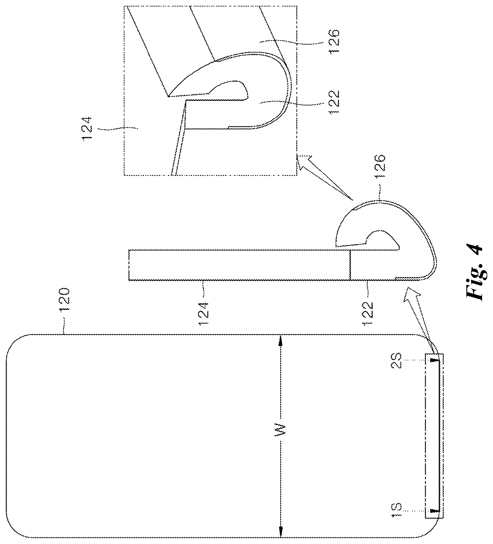 Patent US12414245 Figure 4 – Display device including bending support