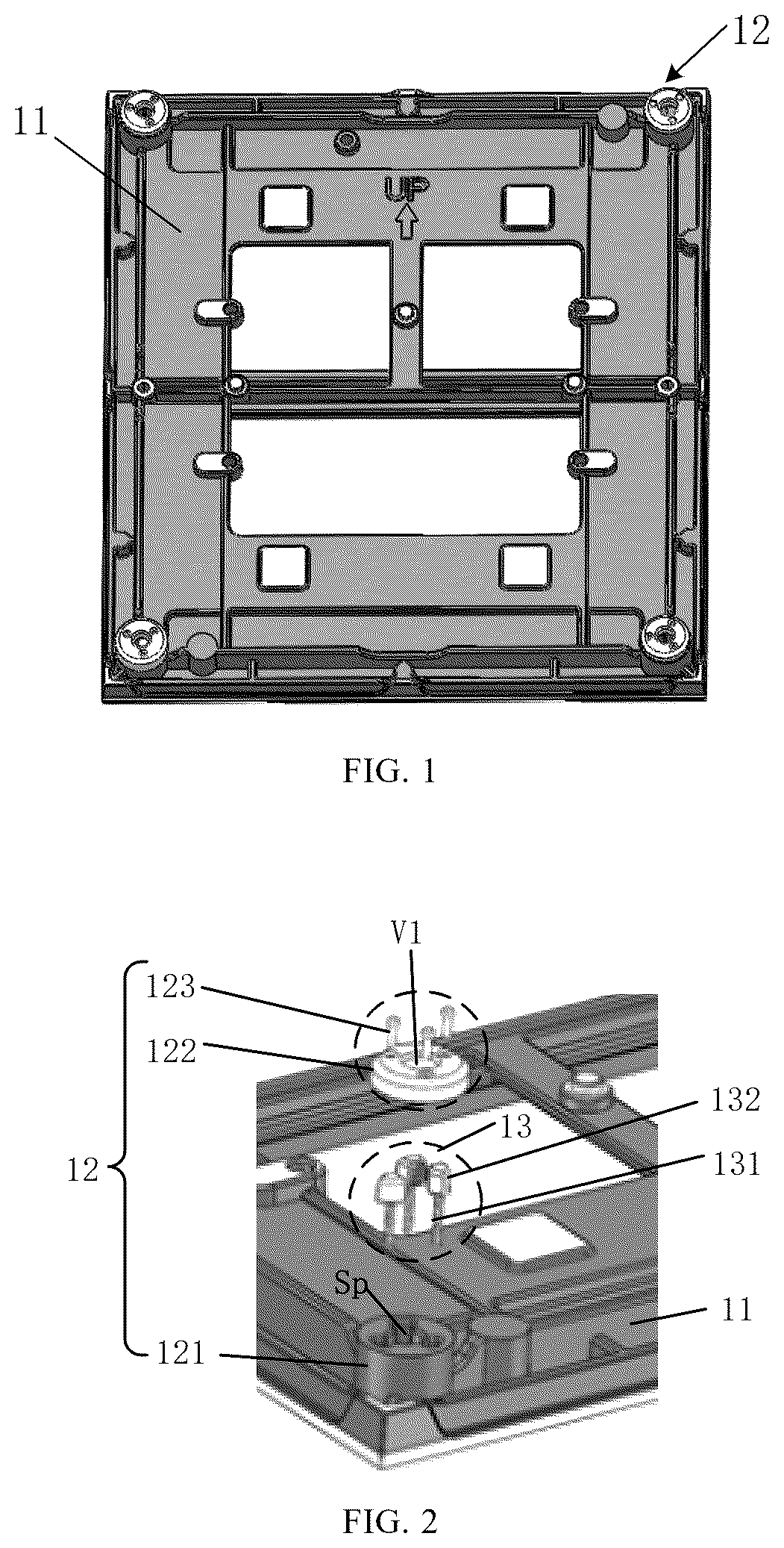 Patent US12414247 Figure 1 – Assembly for display module, display module and spliced display apparatus
