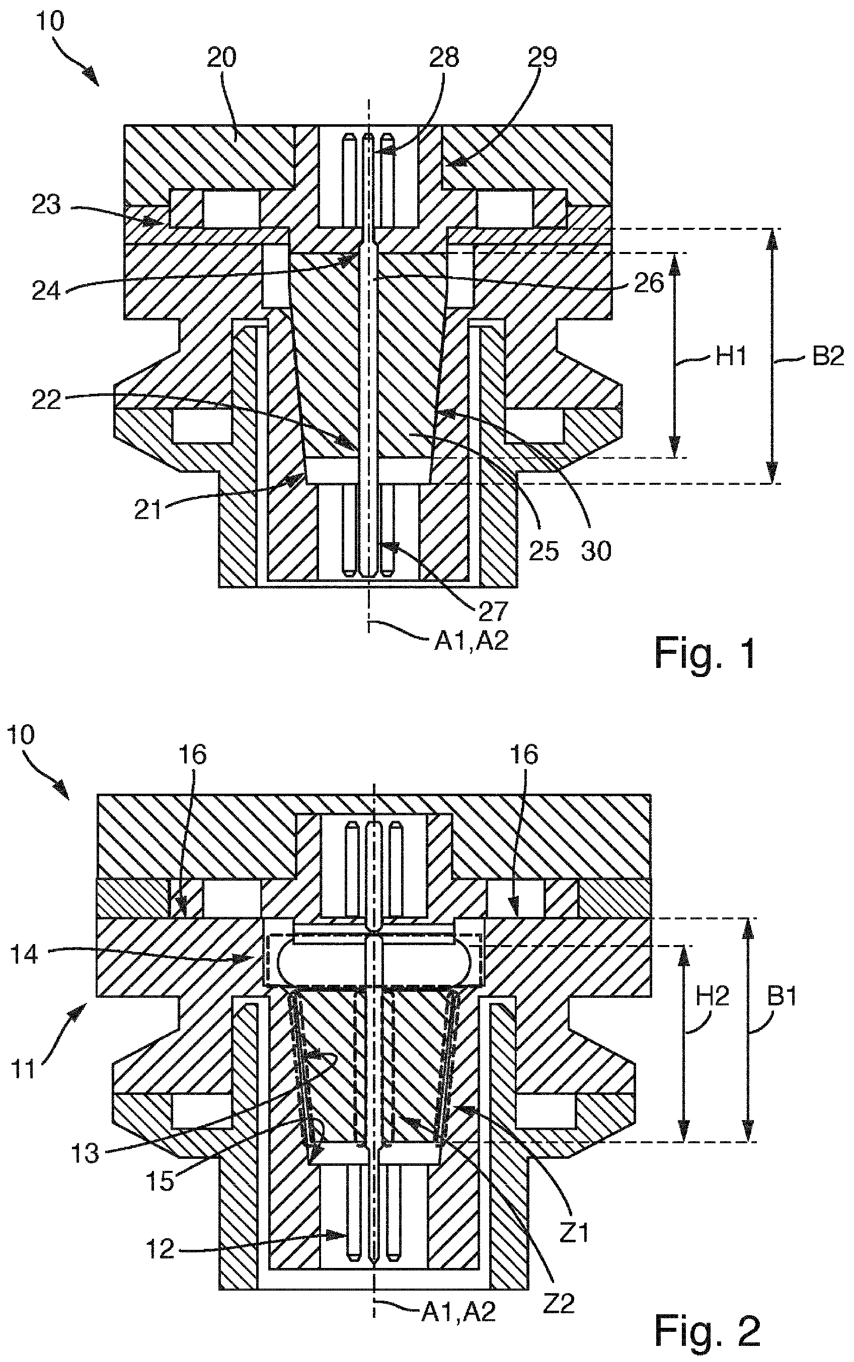 Patent US12414249 Figure 1 – Electrical lead-through and electronics housing