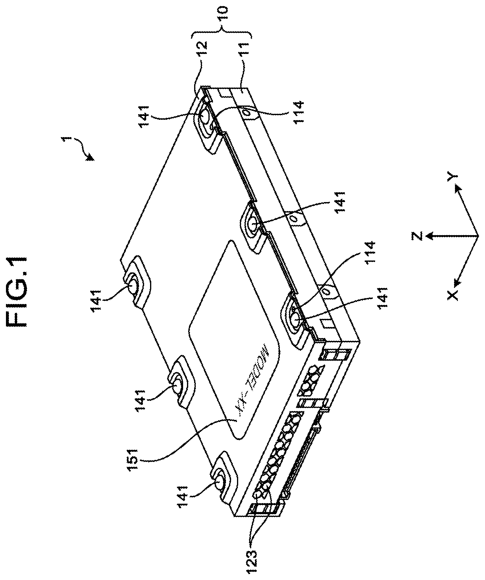 Patent US12414250 — Electronic apparatus — Figure 1