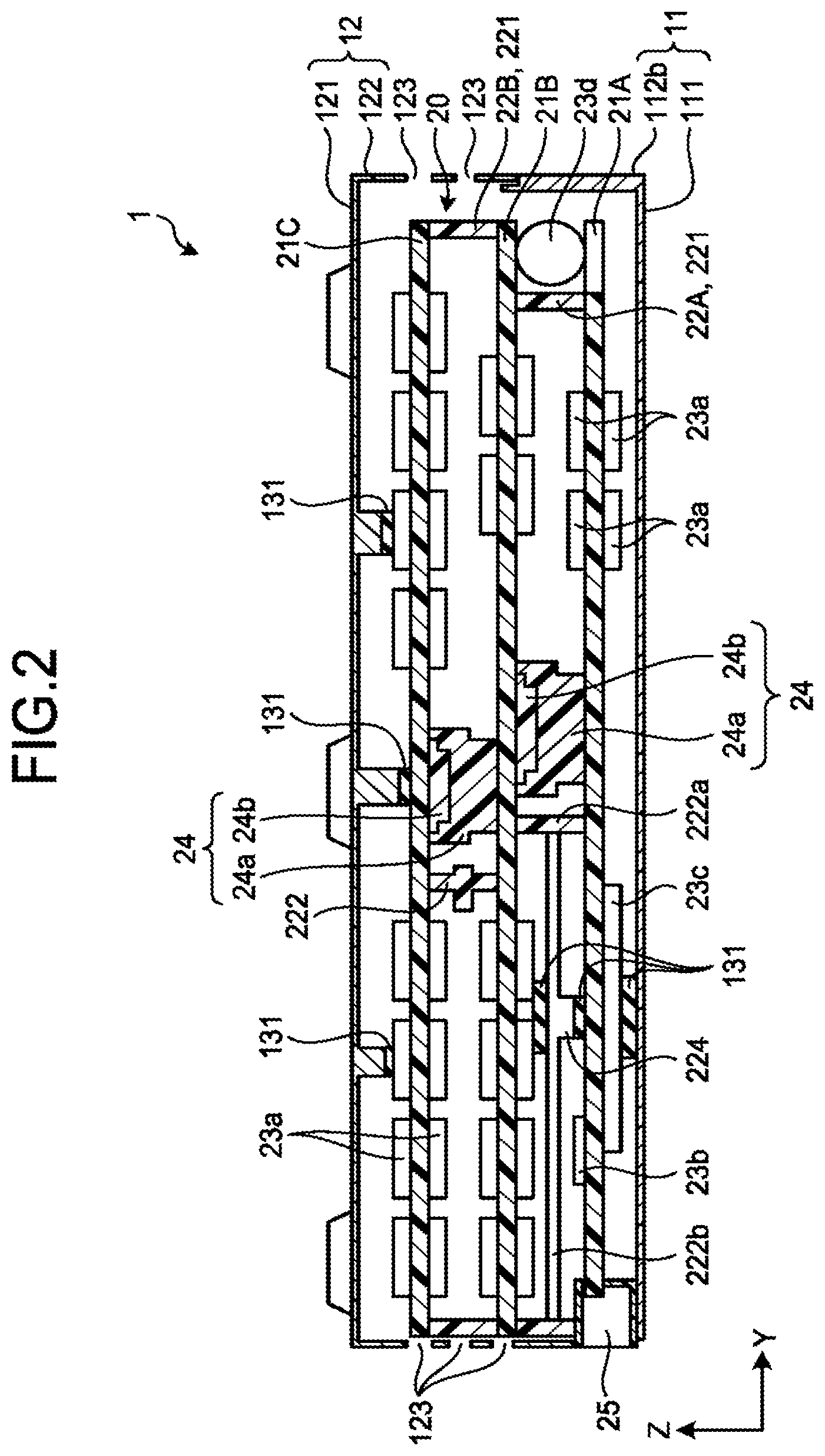 Patent US12414250 Figure 2 – Electronic apparatus