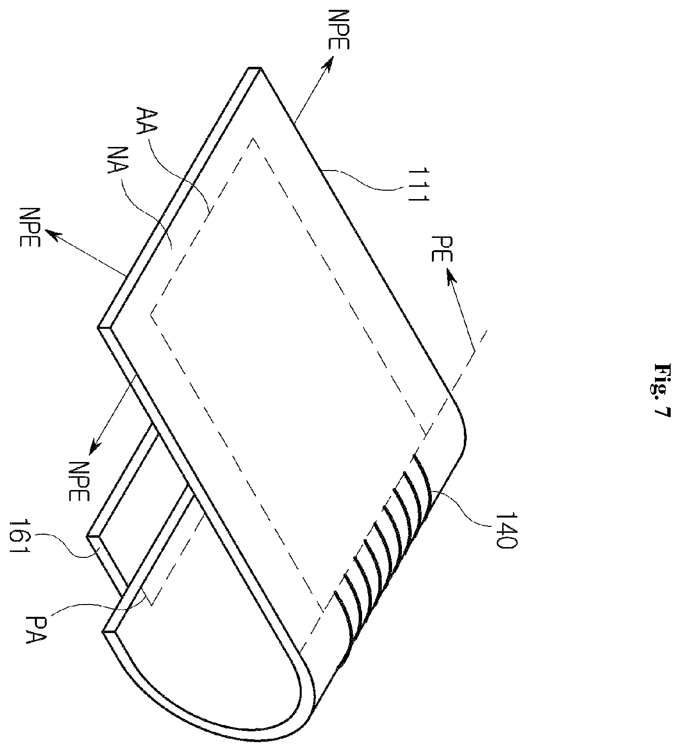 Patent US12414252 Figure 7 – Display panel and a manufacturing method thereof