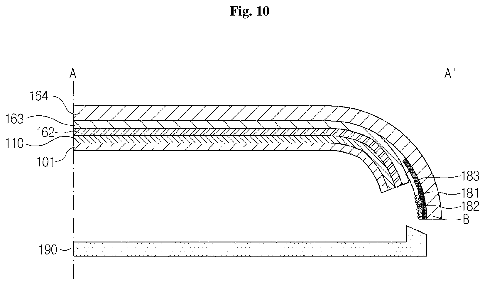 Patent US12414252 Figure 10 – Display panel and a manufacturing method thereof