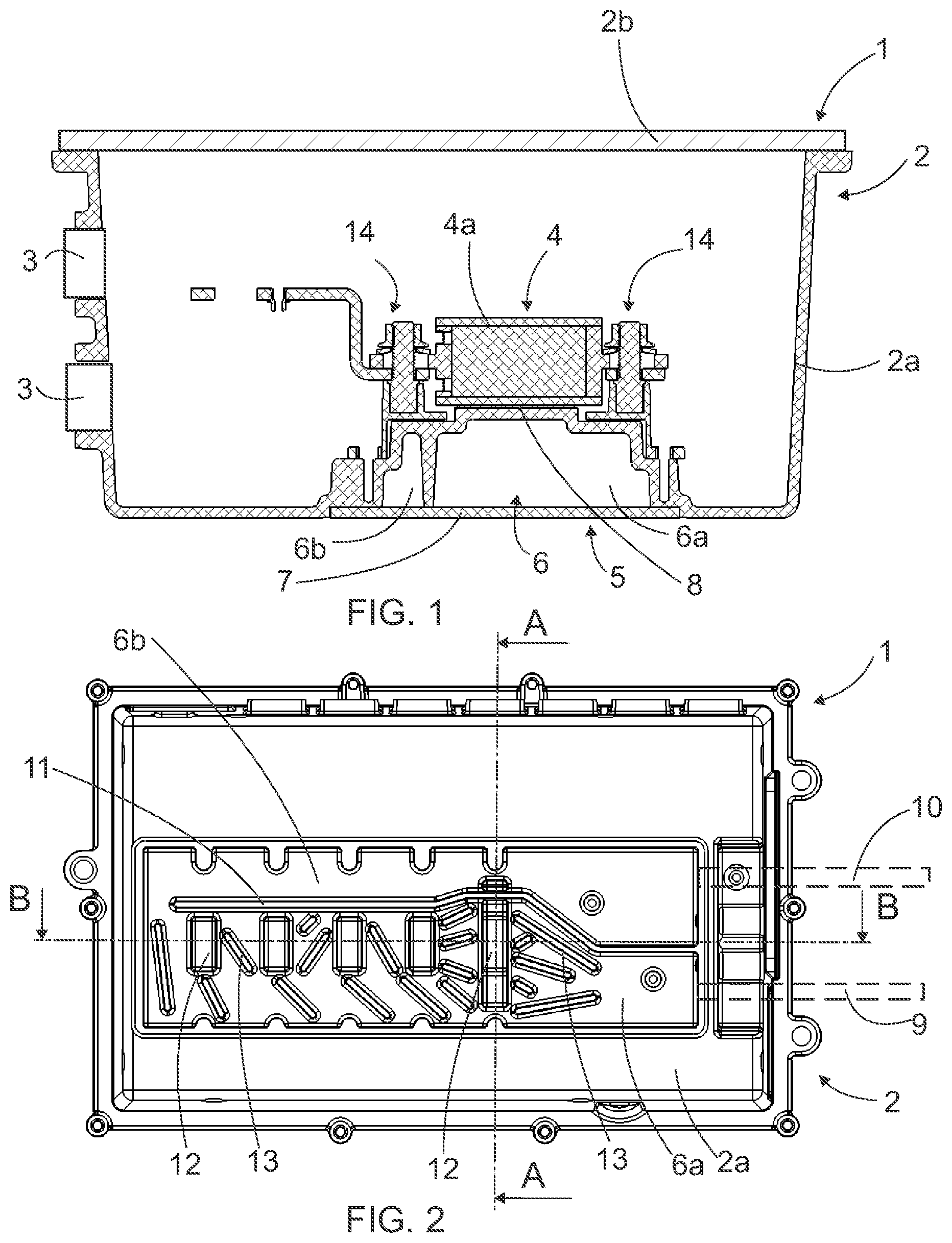 Patent US12414259 Figure 1 – Electrical device and method for cooling electrical device