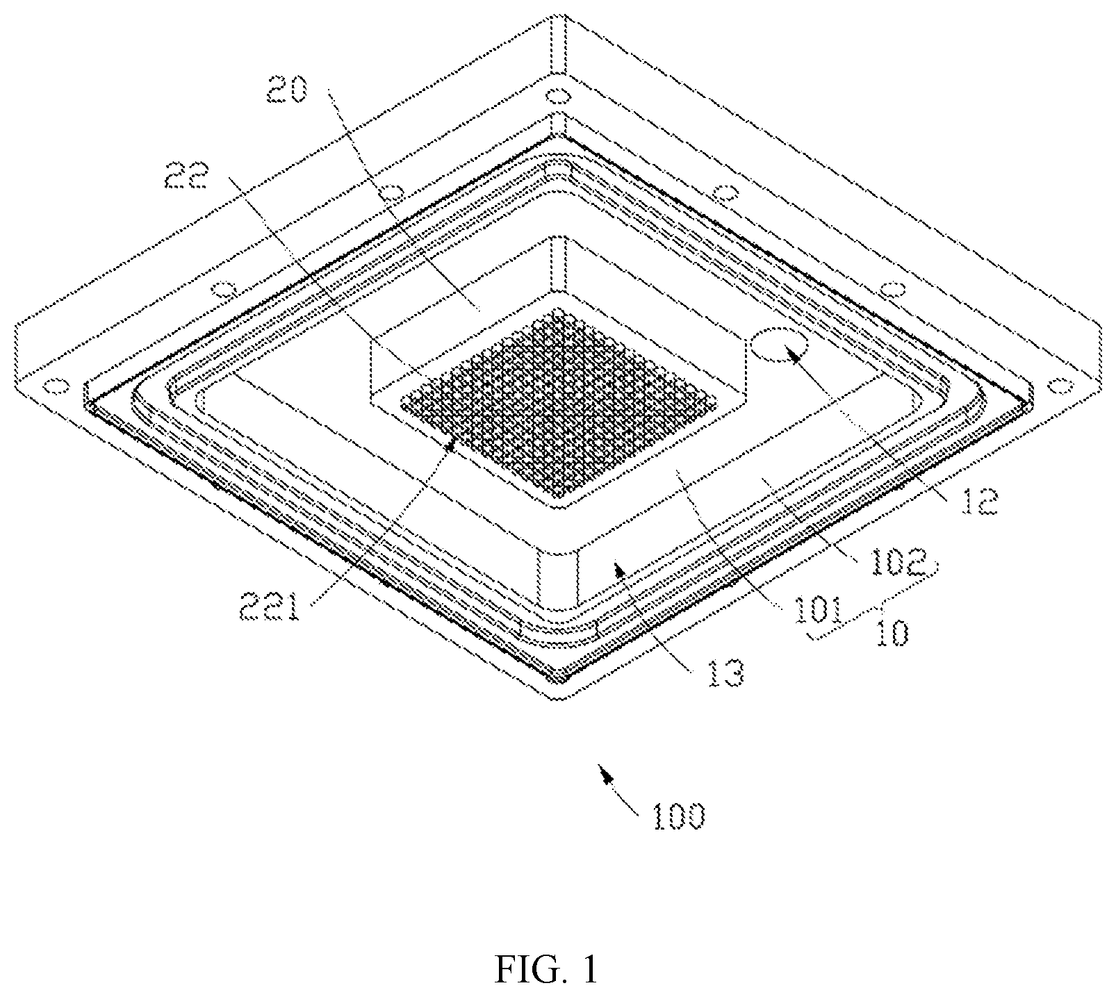 Patent US12414266 Figure 1 – Cooling apparatus and electronic device