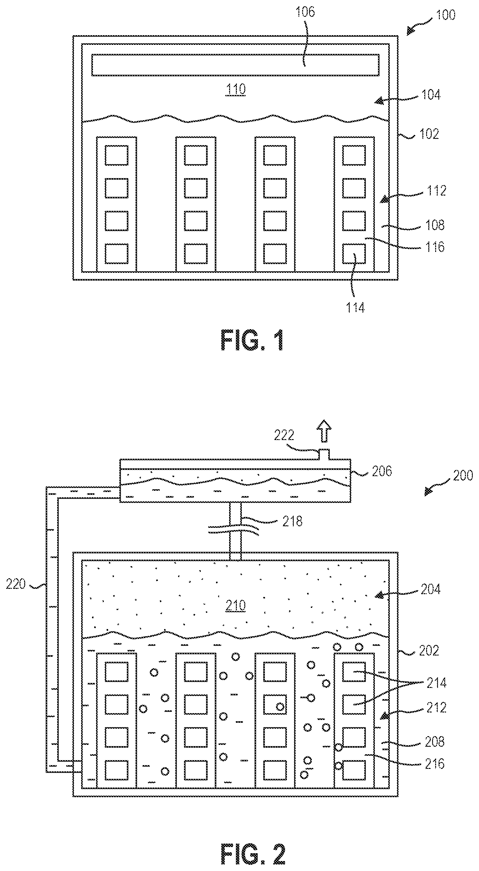 Patent US12414270 Figure 1 – Systems and methods for adjusting pressure in immersion-cooled datacenters