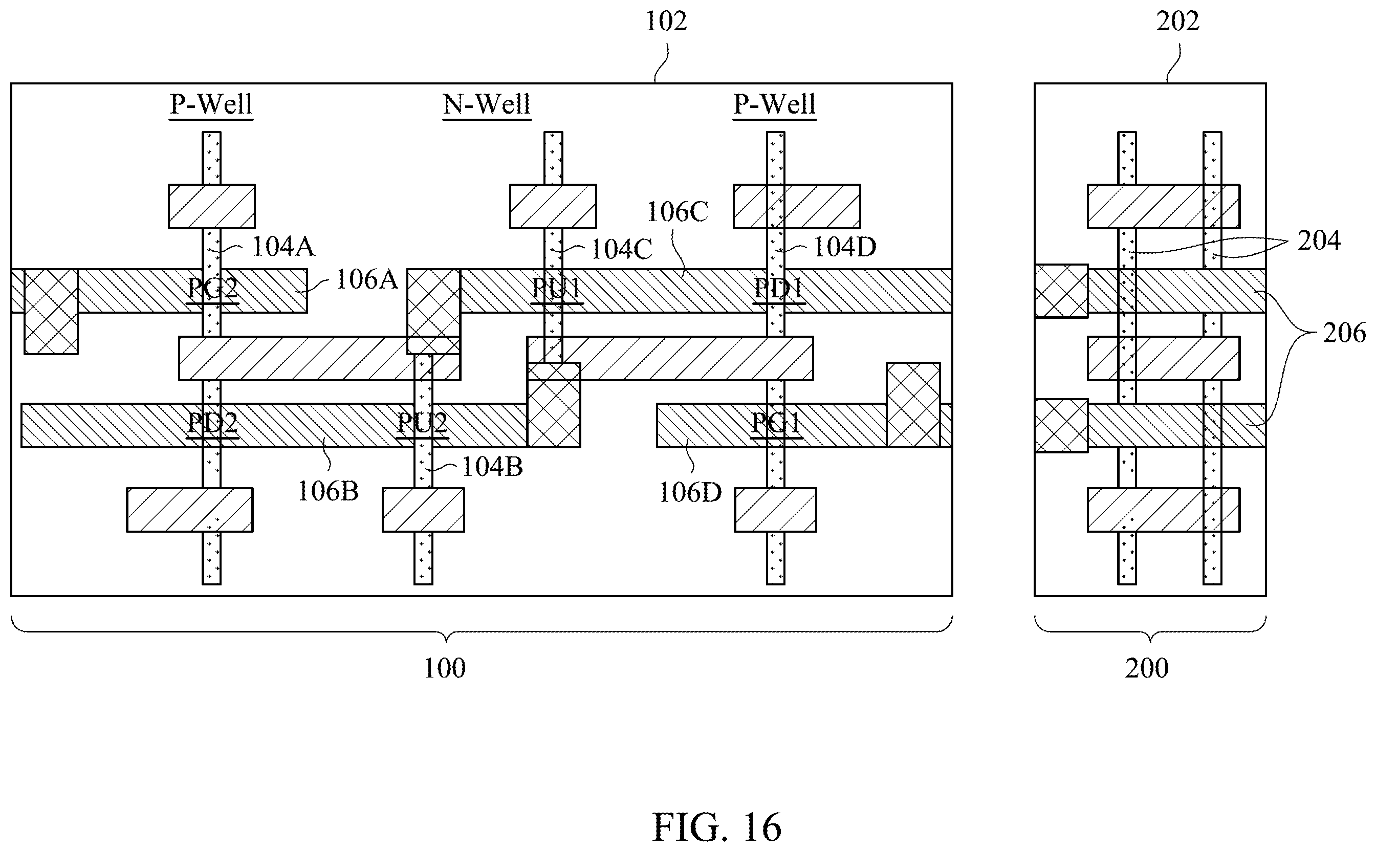 Patent US12414281 Figure 18 – Implantations for forming source/drain regions of different transistors