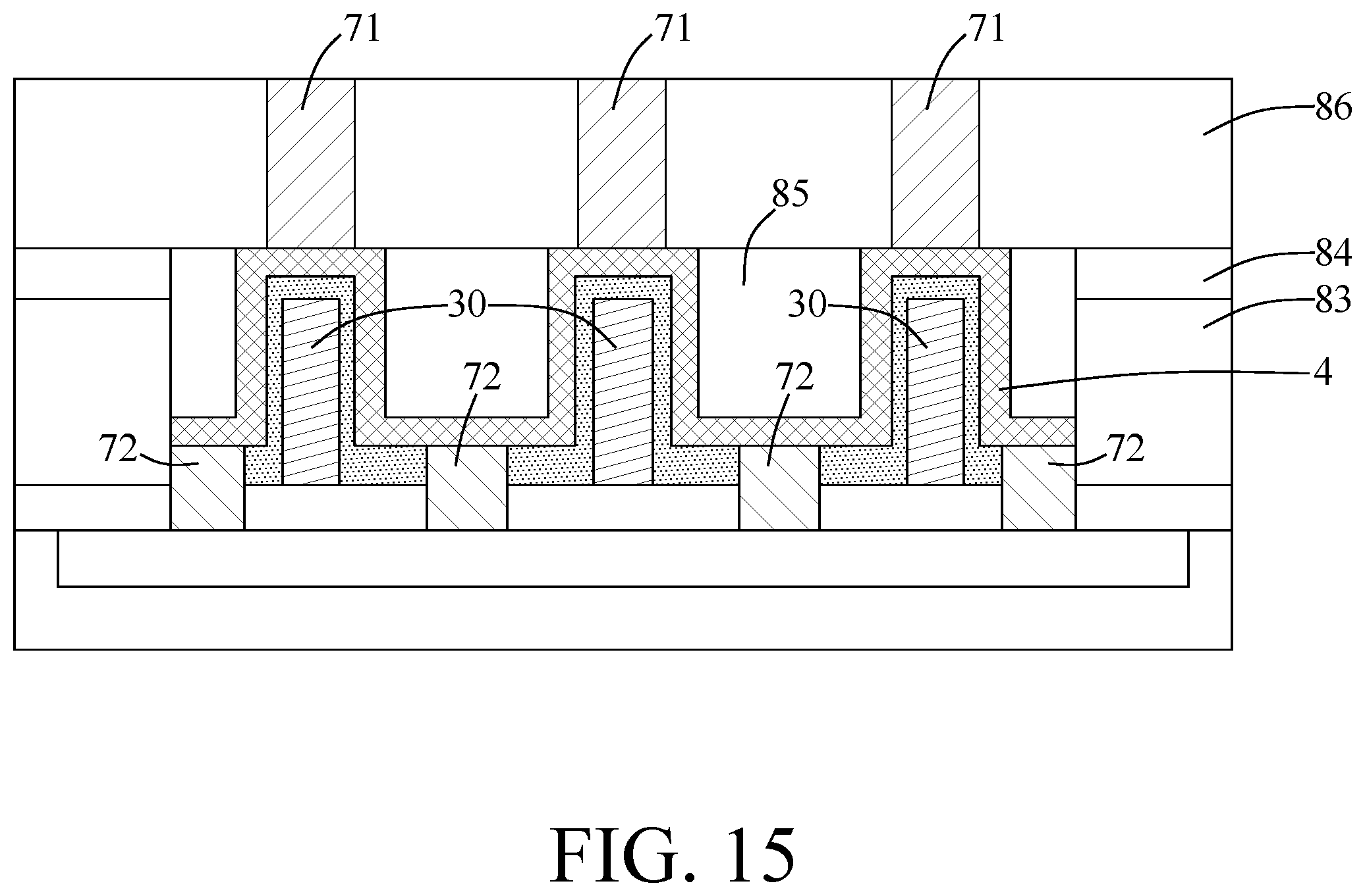 Patent US12414288 Figure 15 – Semiconductor device with a vertical channel wrapped around gate, and method for manufacturing the same