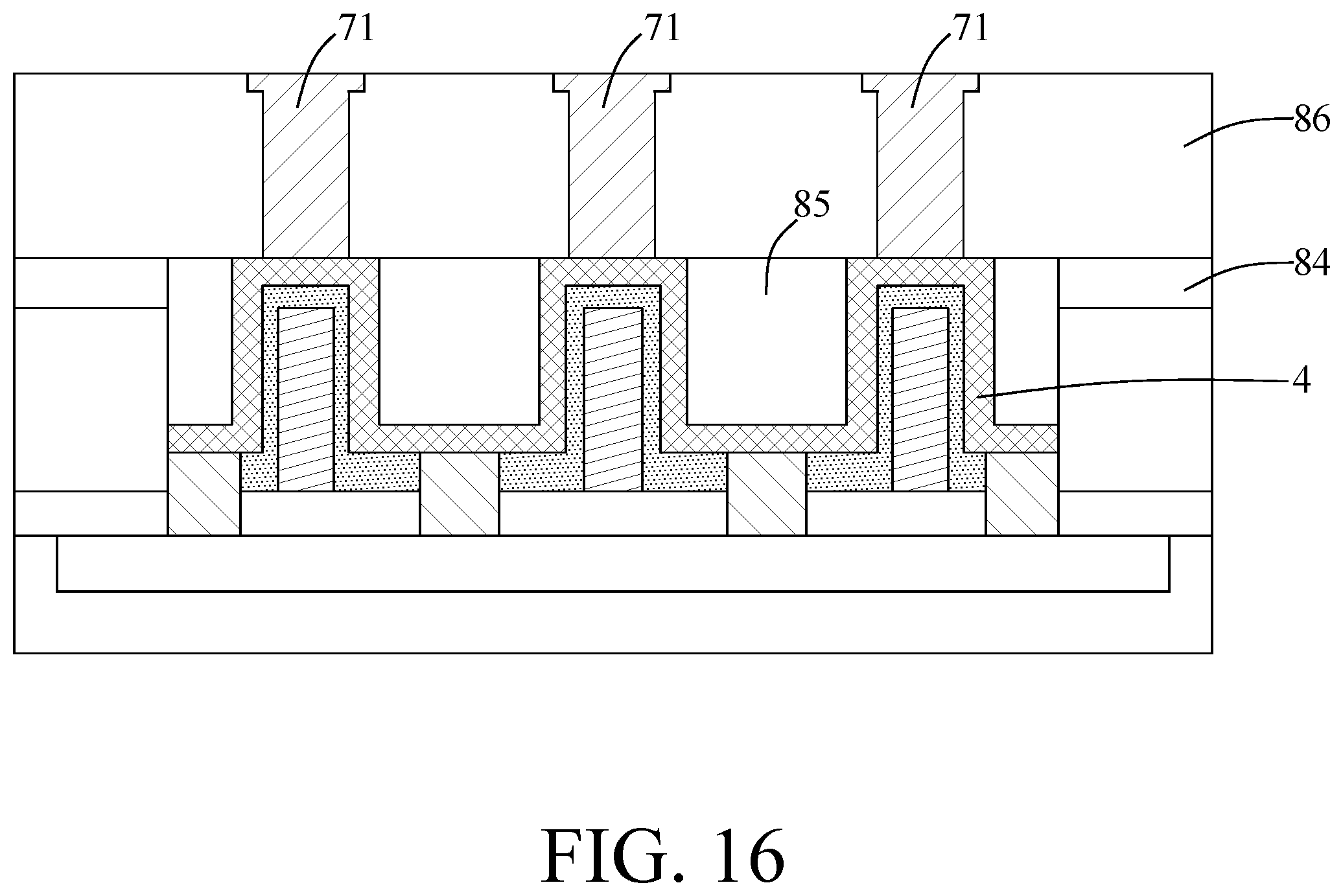 Patent US12414288 Figure 16 – Semiconductor device with a vertical channel wrapped around gate, and method for manufacturing the same