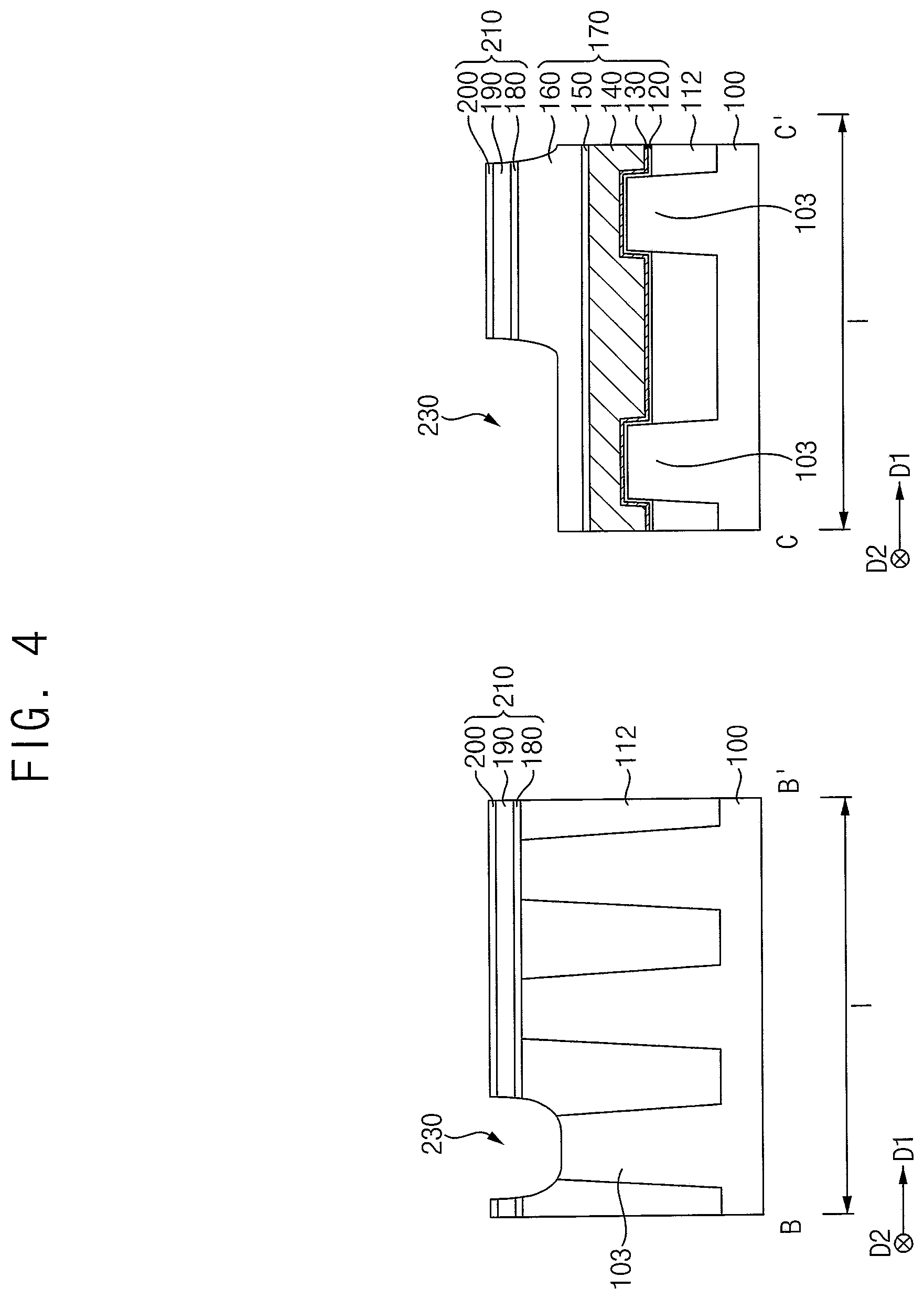 Patent US12414289 Figure 4 – Semiconductor devices having air spacer