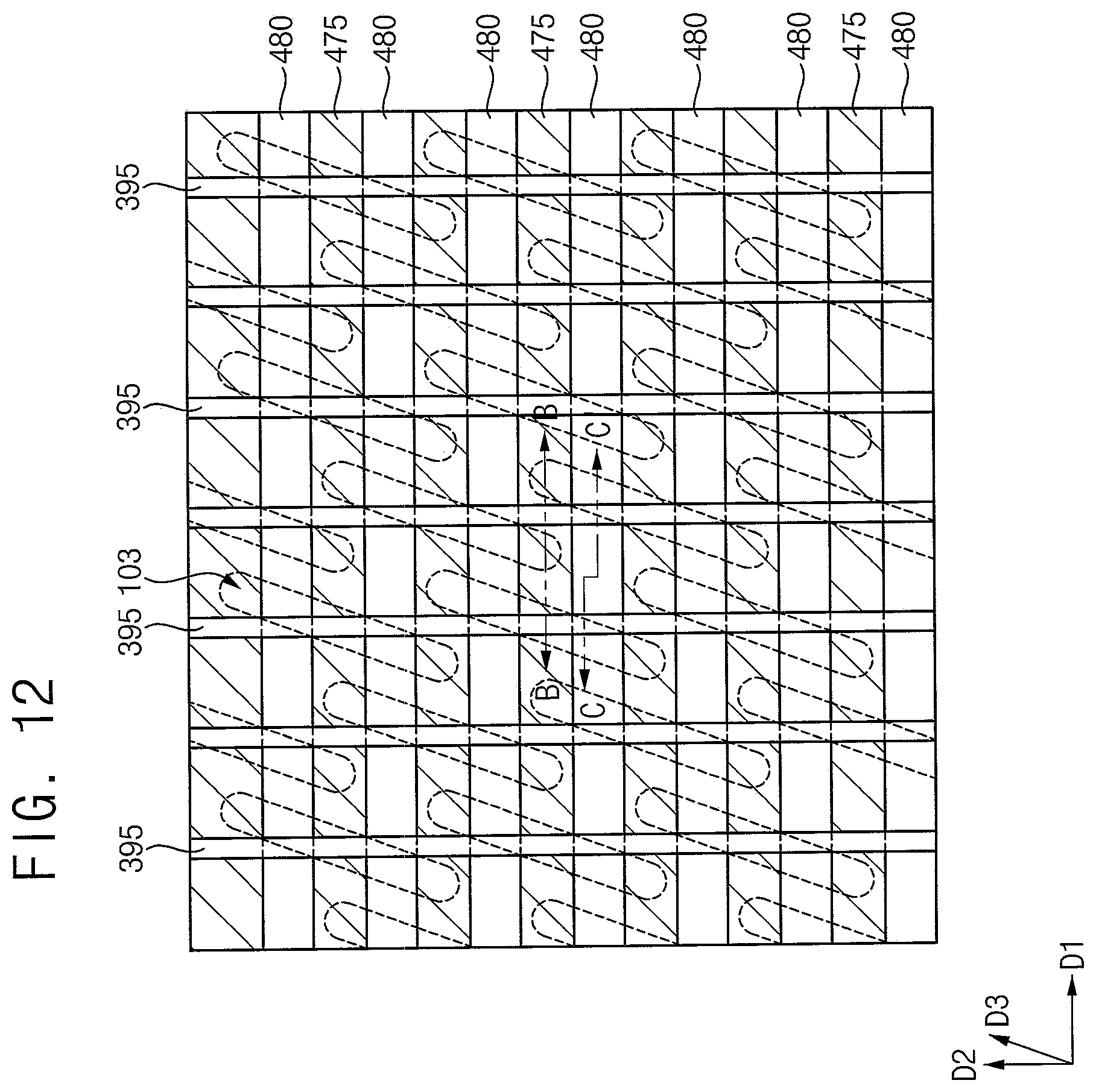 Patent US12414289 Figure 12 – Semiconductor devices having air spacer
