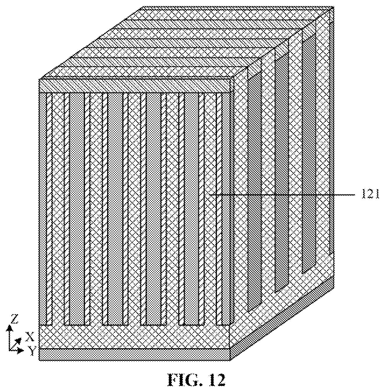 Patent US12414291 Figure 12 – Semiconductor structure and manufacturing method thereof, and memory