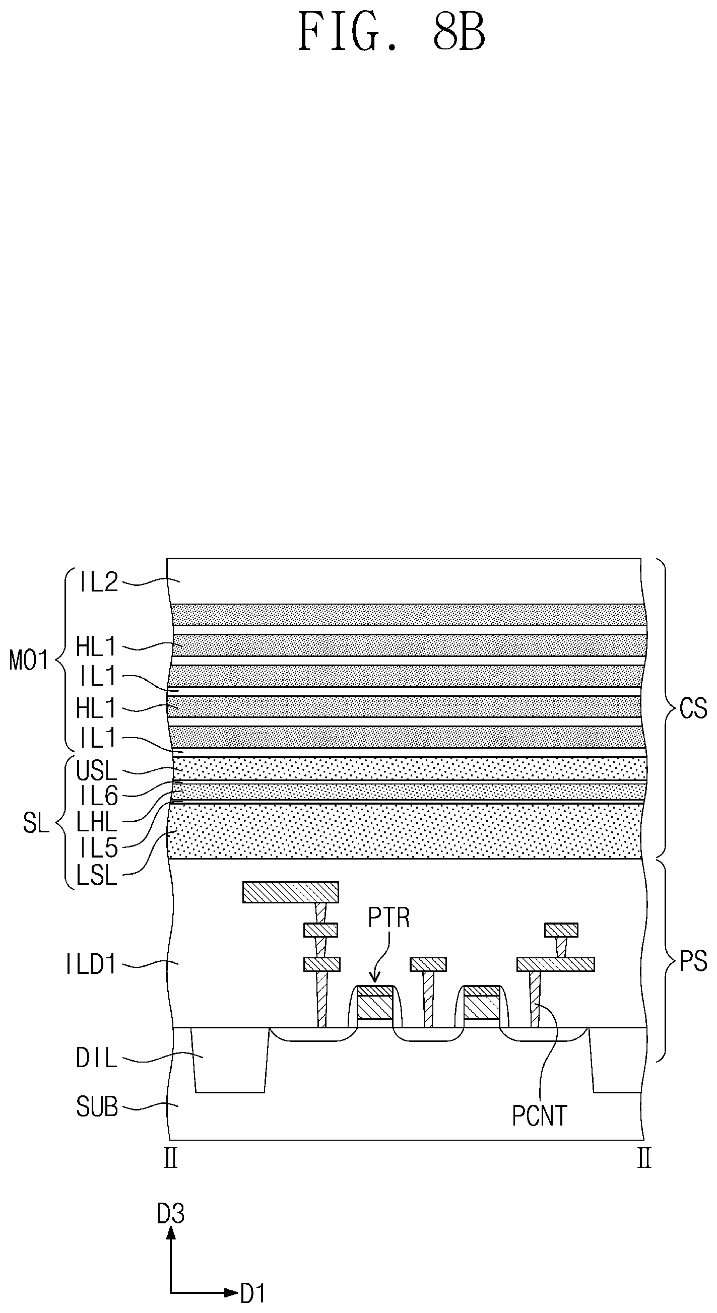 Patent US12414297 Figure 11 – Semiconductor device and electronic system including the same