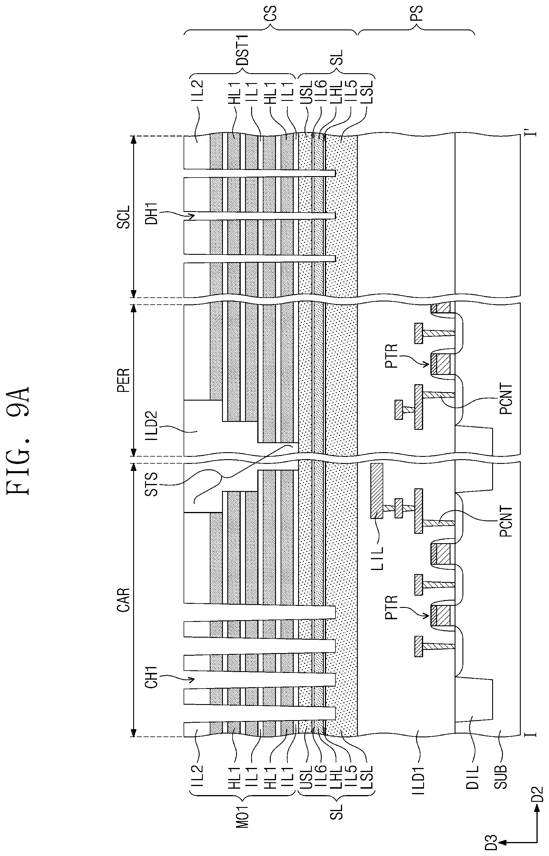 Patent US12414297 Figure 12 – Semiconductor device and electronic system including the same