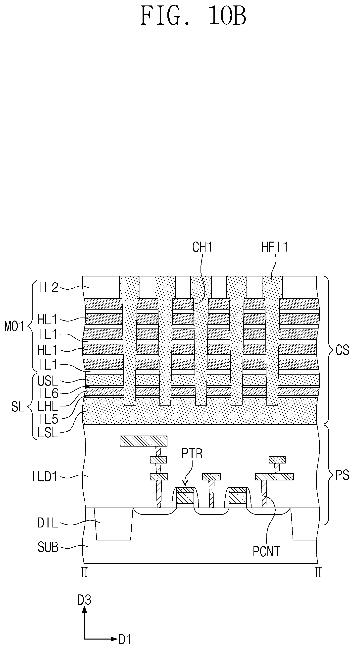 Patent US12414297 Figure 15 – Semiconductor device and electronic system including the same